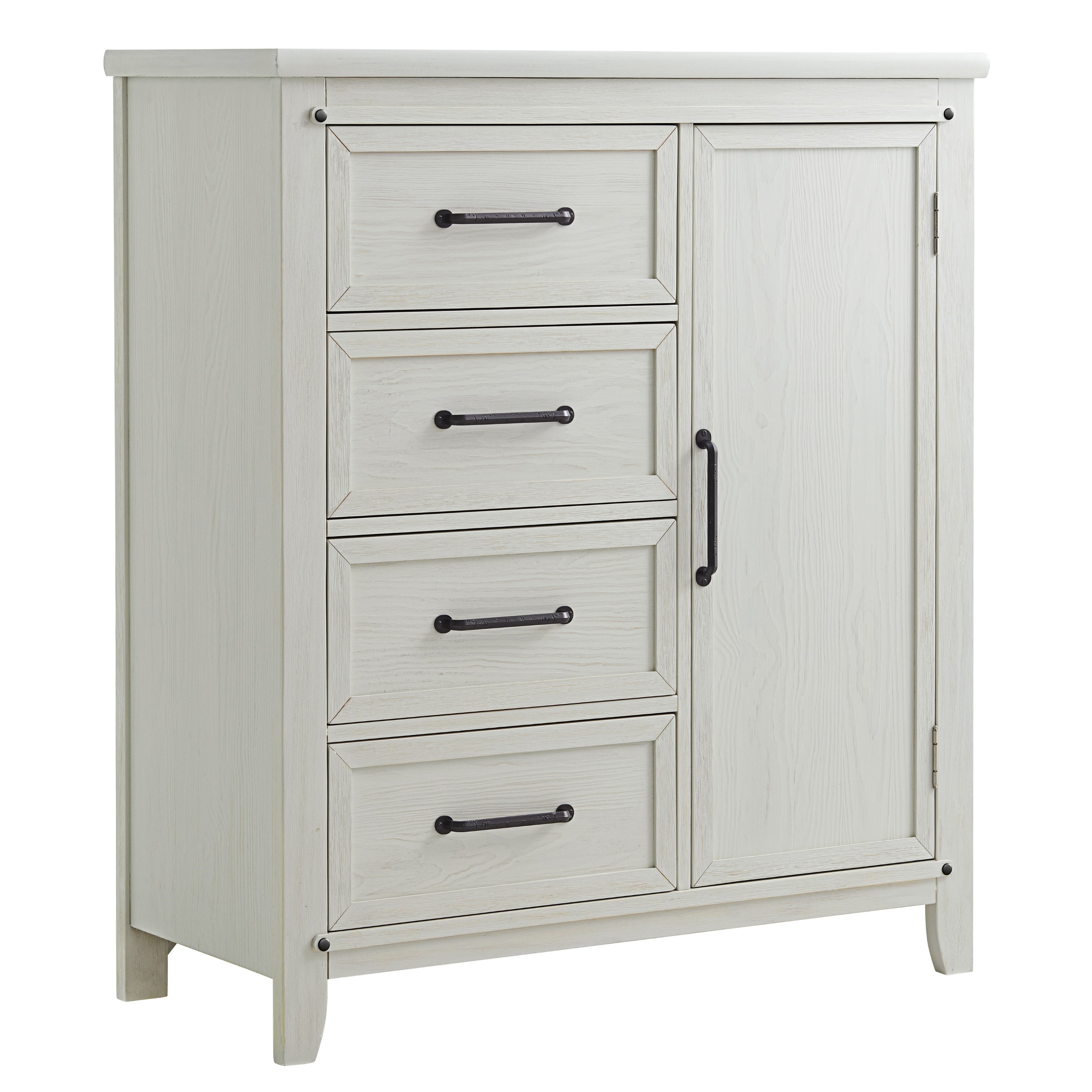 Oxford Soho Baby Ellison Rustic White Chifferobe