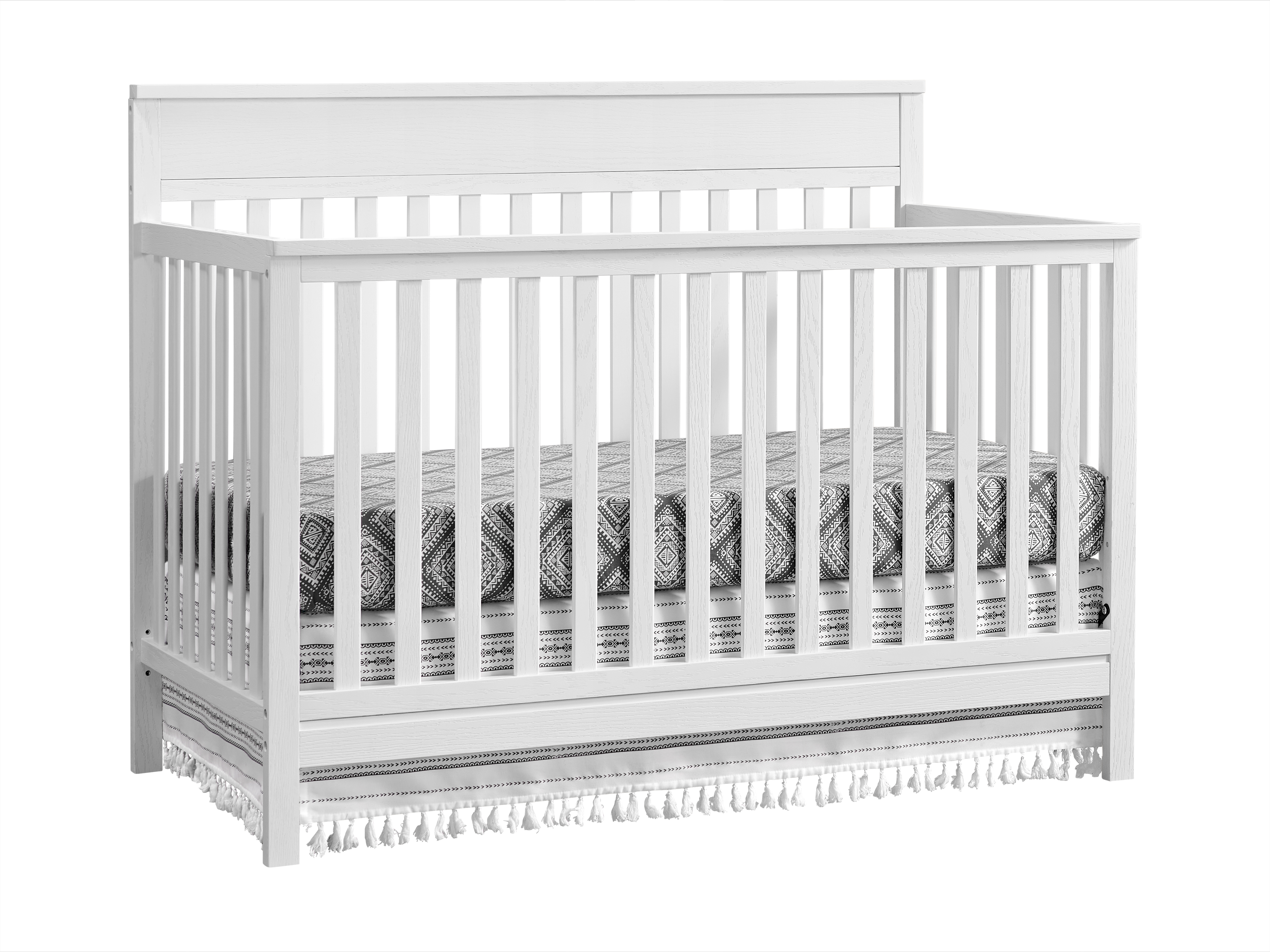 Oxford Baby Castle Hill Barn White 4 In 1 Convertible Crib