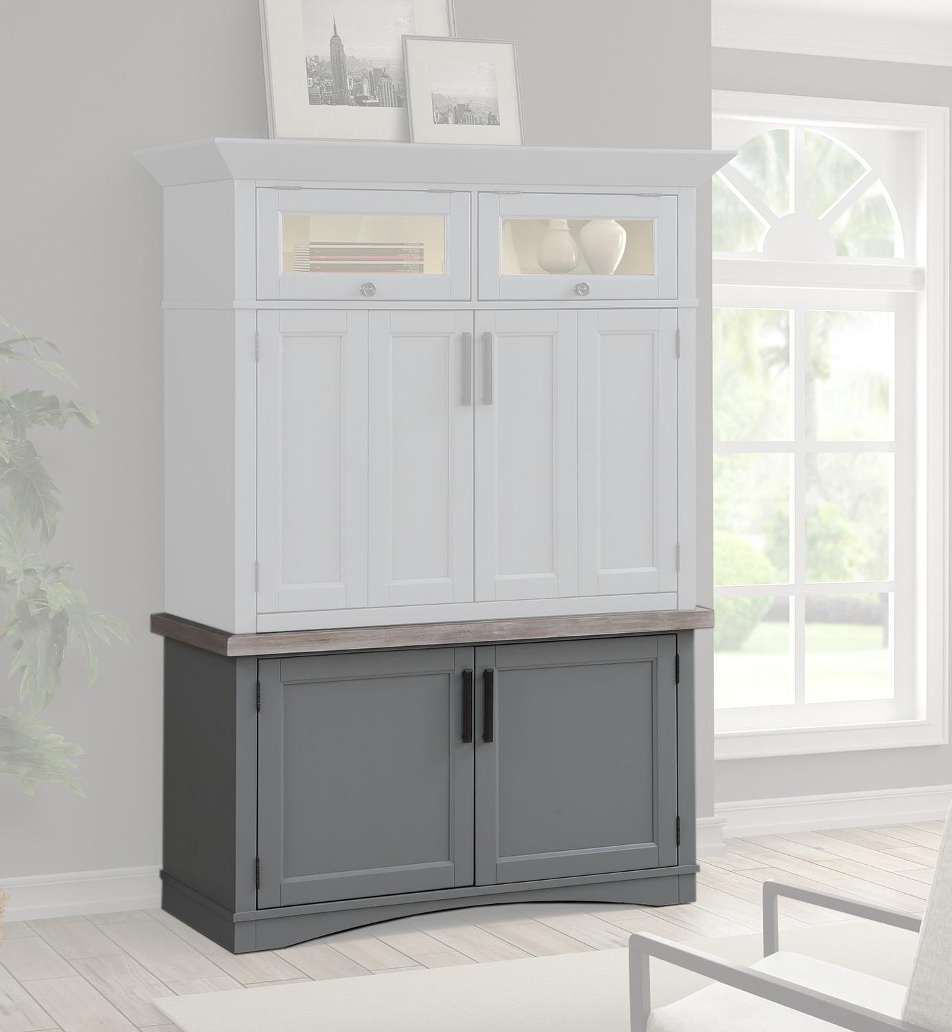 Parker House Americana Modern - Dove Workstation Base