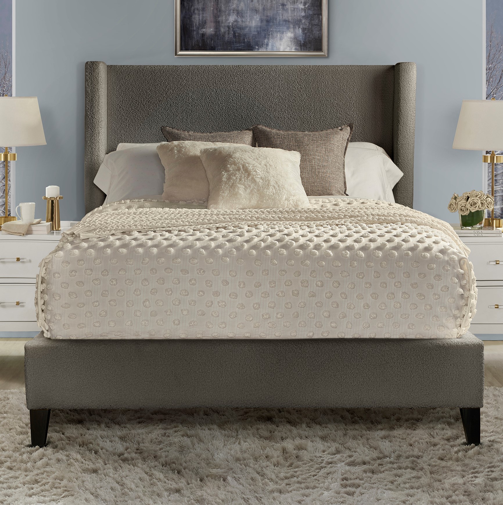 Parker Living Sleep Angel - Himalaya Charcoal King Headboard
