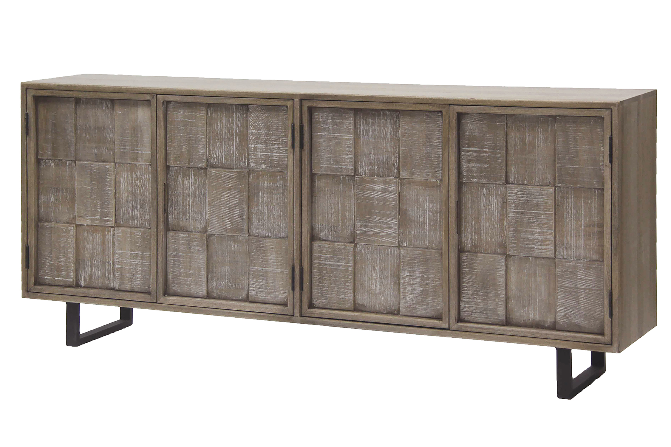 Parker House Crossings Casablanca Brown 78 Inch TV Console