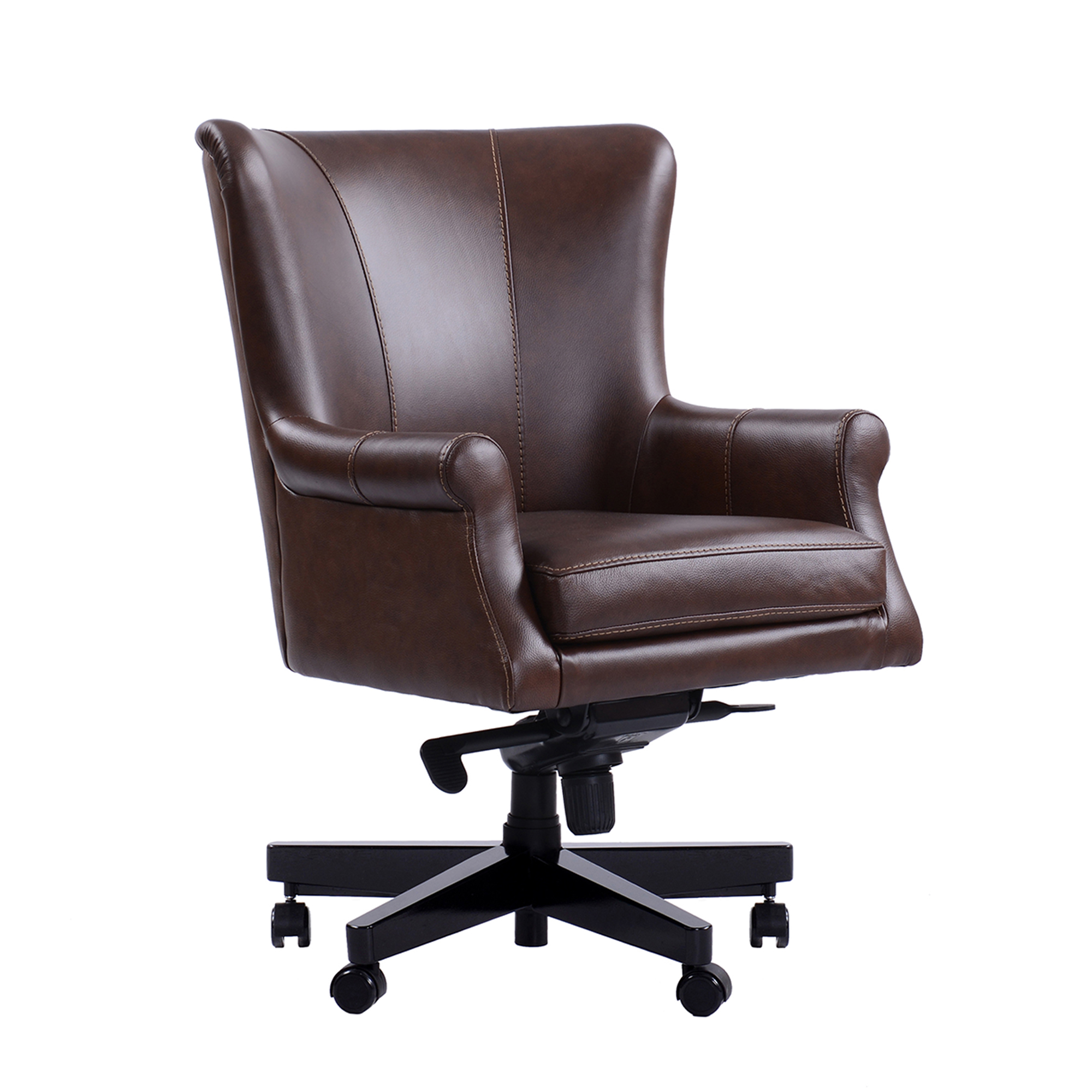 Parker House Verona Brown Leather Desk Chair