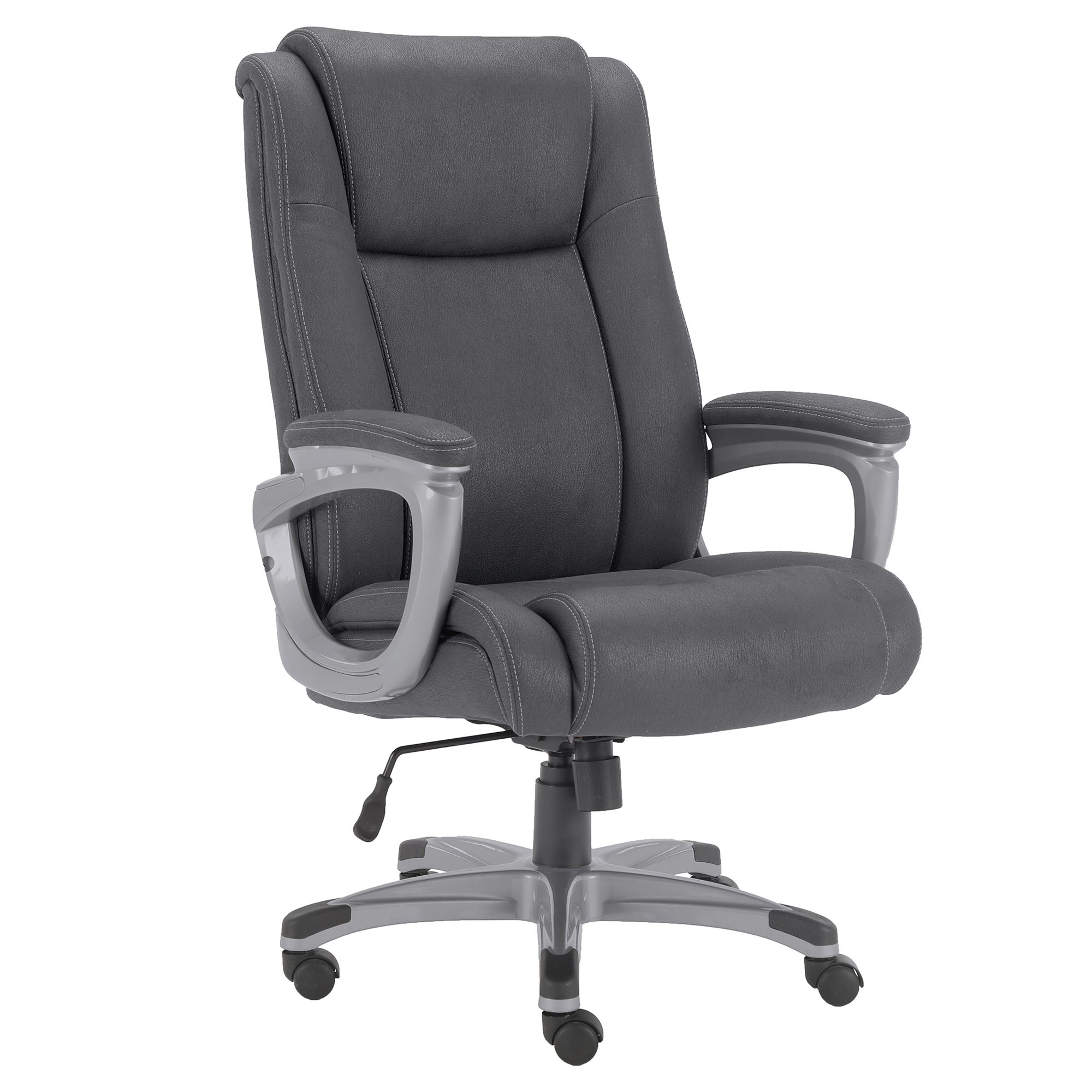 Parker House Grey Fabric Heavy Duty Desk Chair