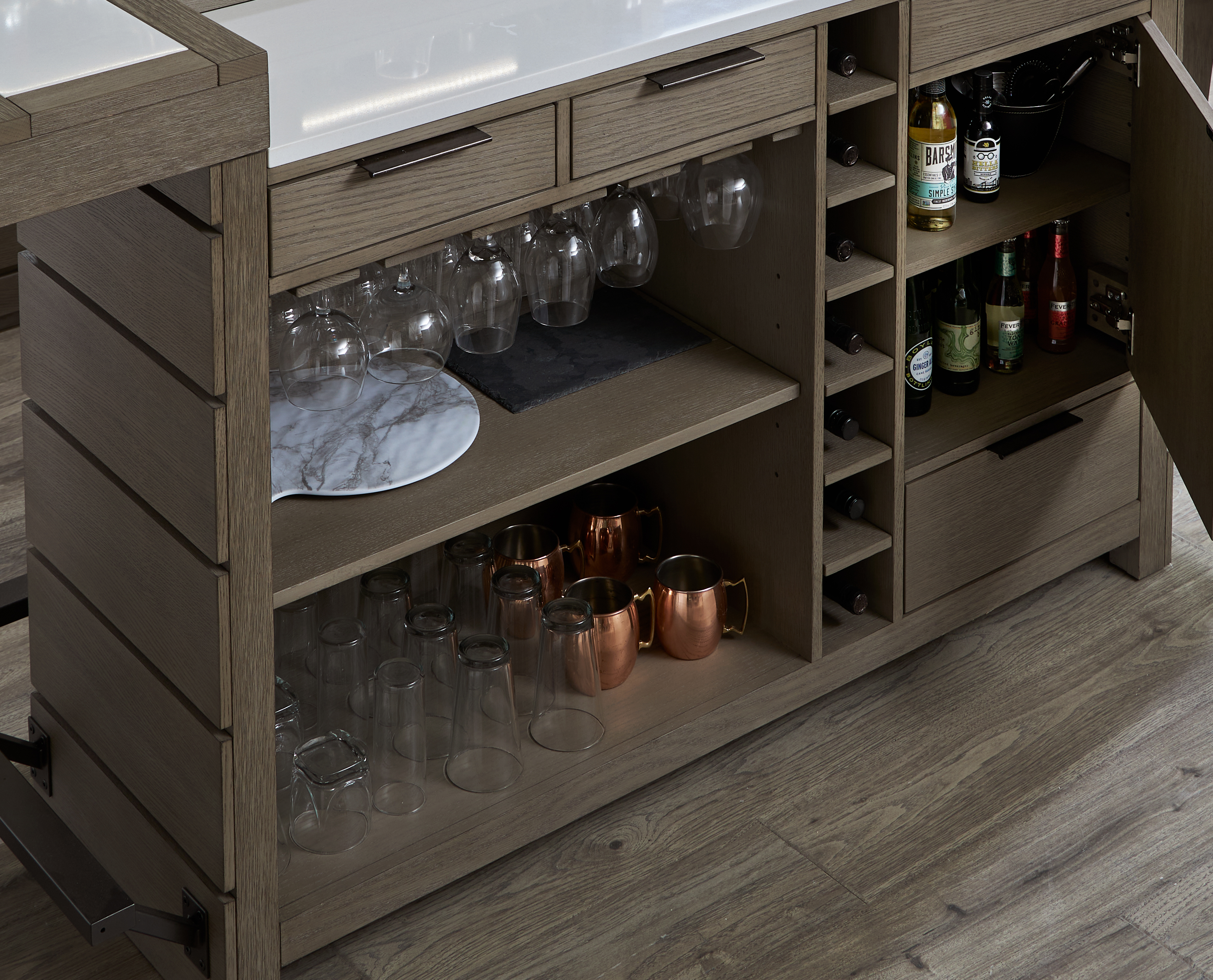 Parker House Pure Modern Dining Bar Base
