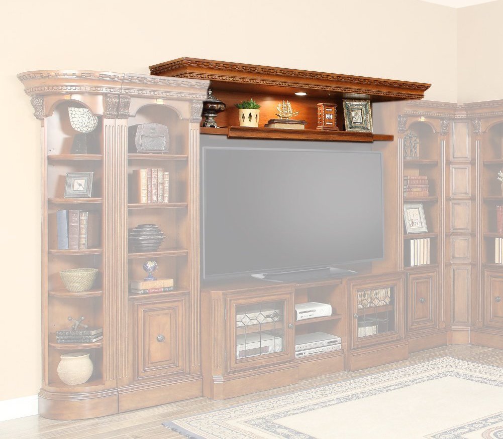 Parker House Huntington Expandable Bridge with Shelf and Back Panel