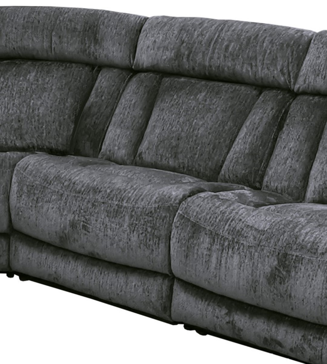 Parker Living Dalton - Lucky Charcoal Armless Chair with Drop Down Table