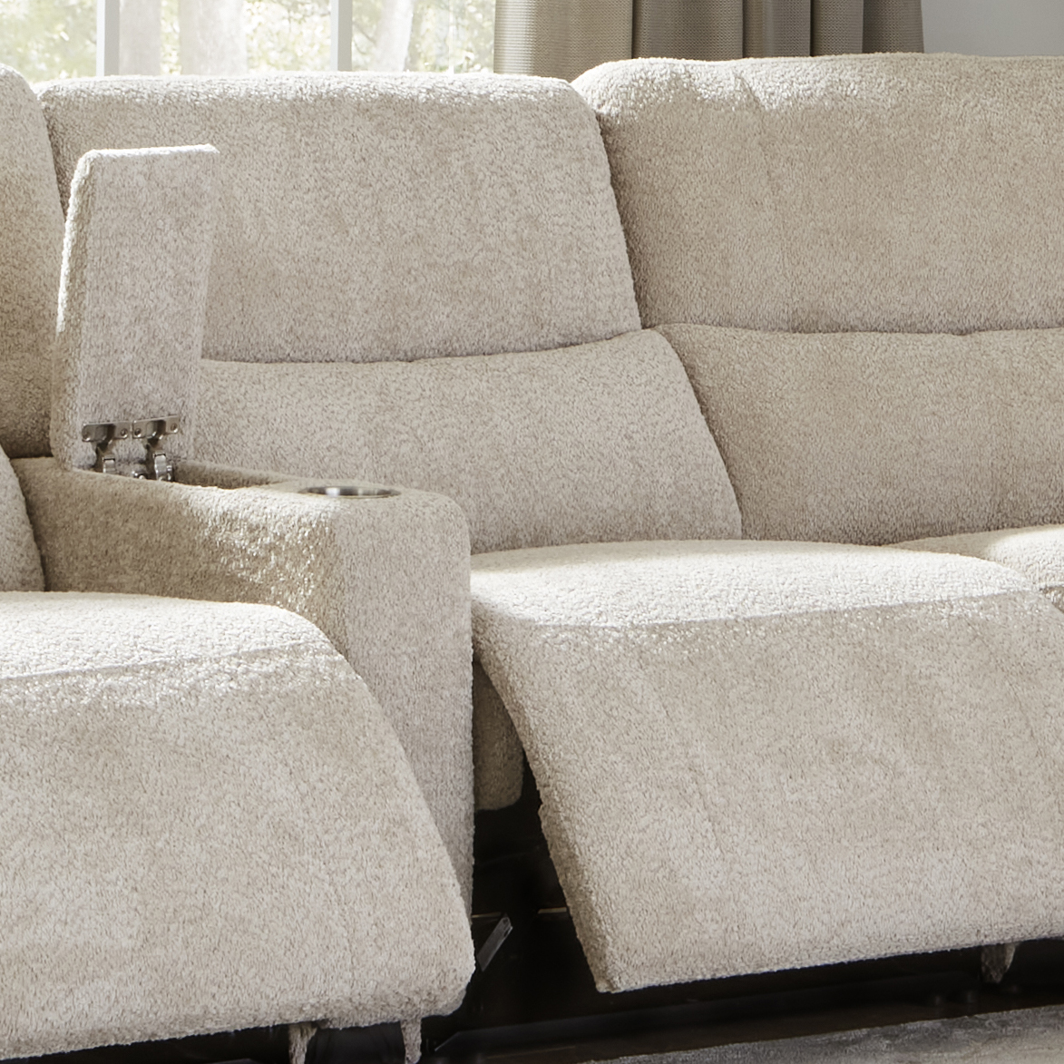 Parker Living Modesto - Buttercream Manual Armless Recliner