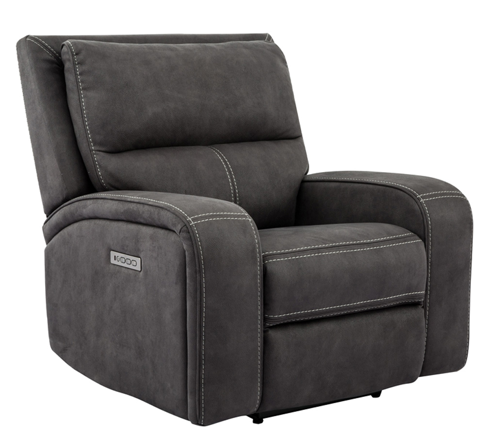 Parker House Polaris Dark Grey Power Recliner