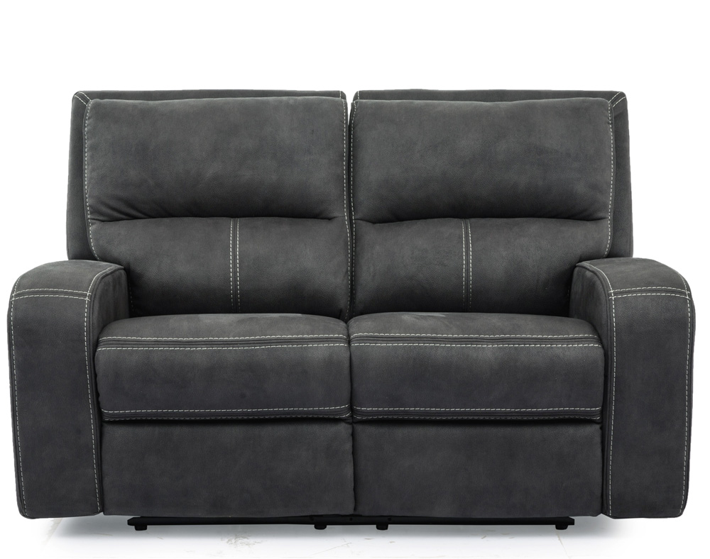 Parker House Polaris Dark Grey Power Reclining Loveseat