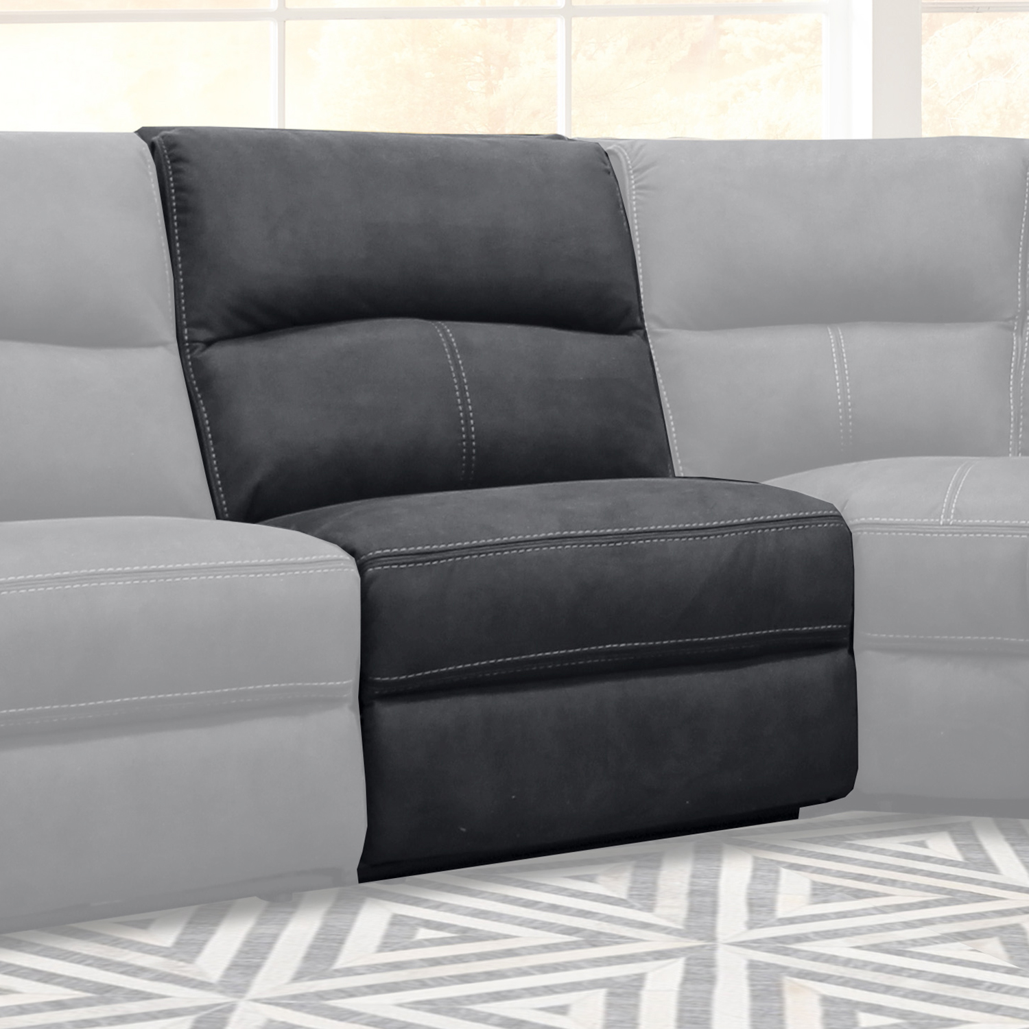 Parker Living Polaris - Slate Armless Chair