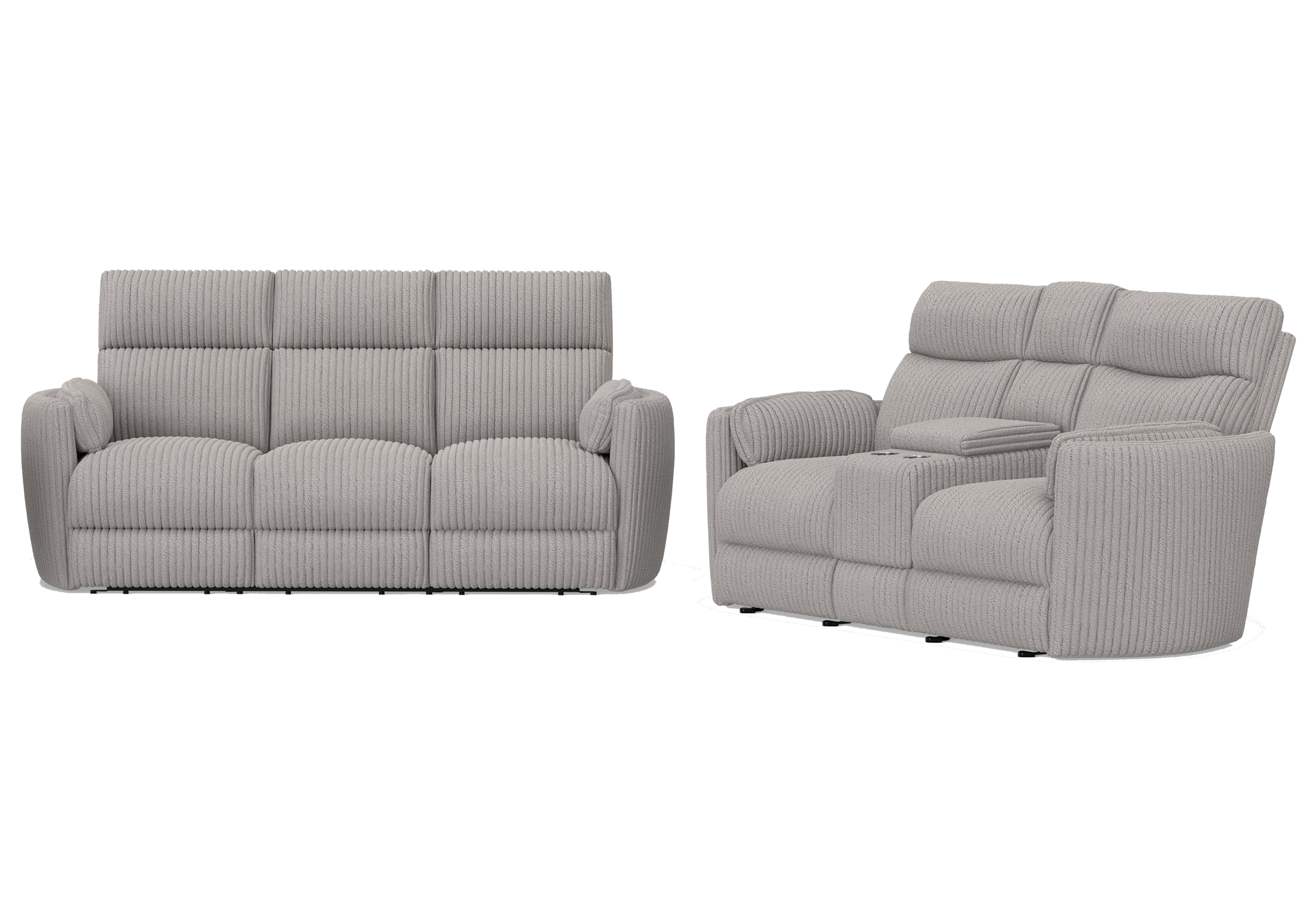 Parker House Radius Grey Power Reclining 2pc Living Room Set