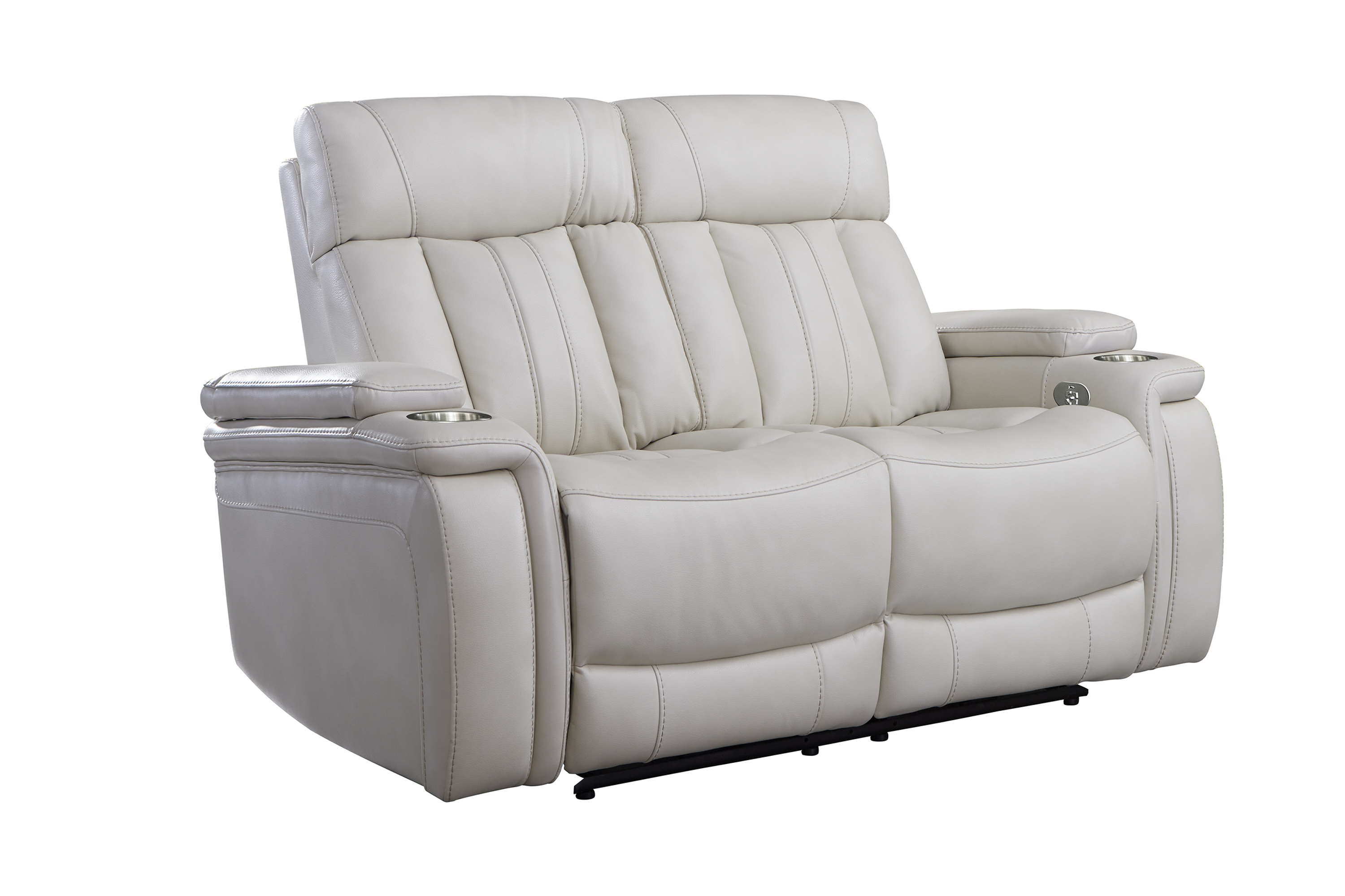 Parker House Royce Off White Power Reclining Loveseat