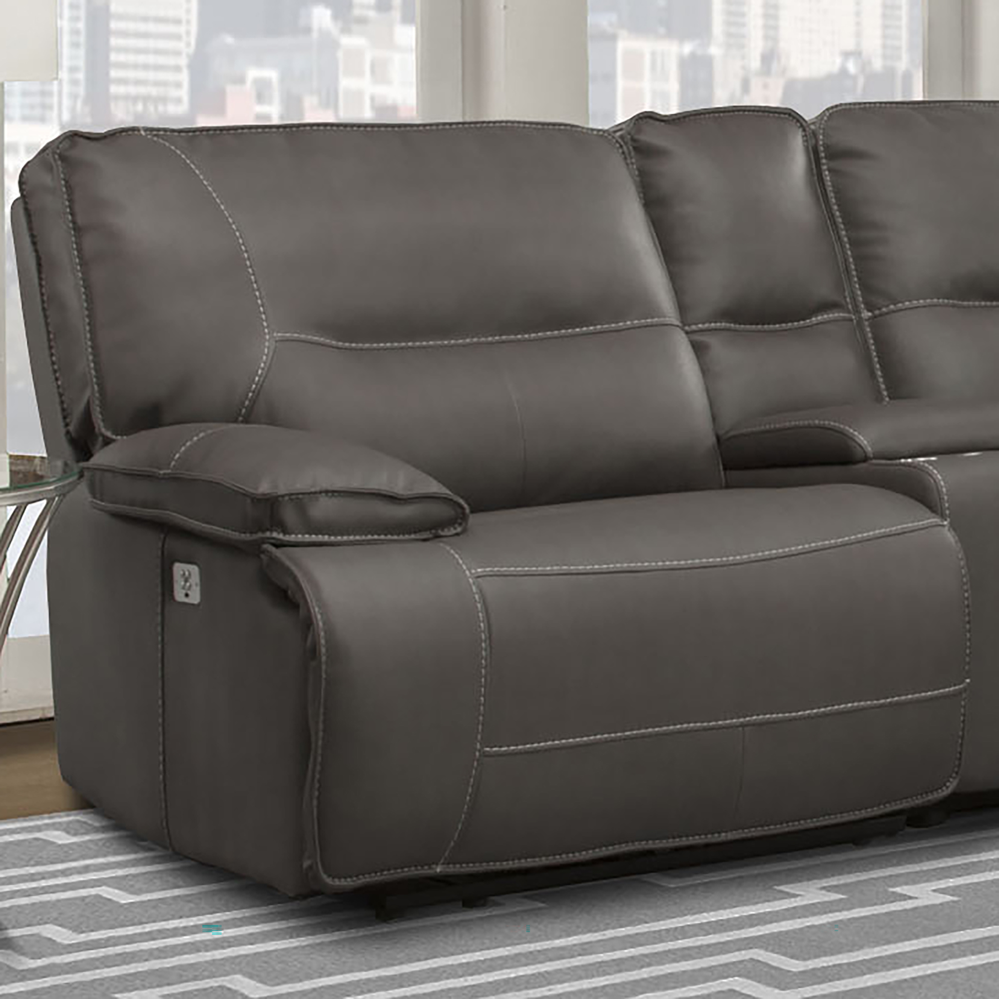 Parker Living Spartacus - Haze Power Left Arm Facing Recliner