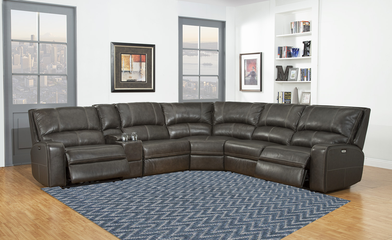 Parker House Perimeter Sectional - Thumbnail 5