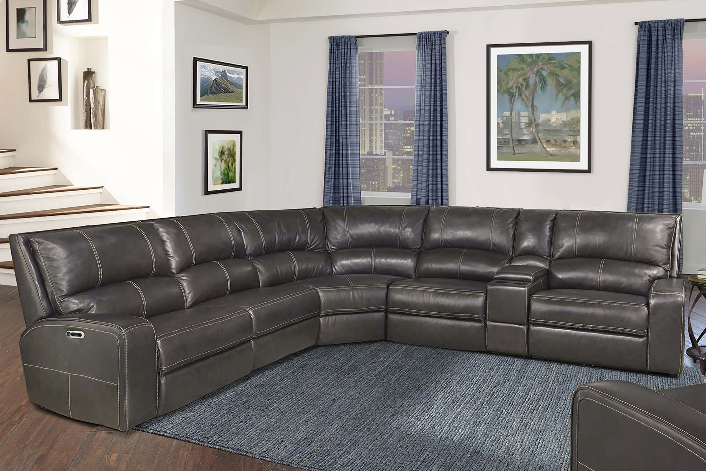 Parker House Perimeter Sectional - Thumbnail 3