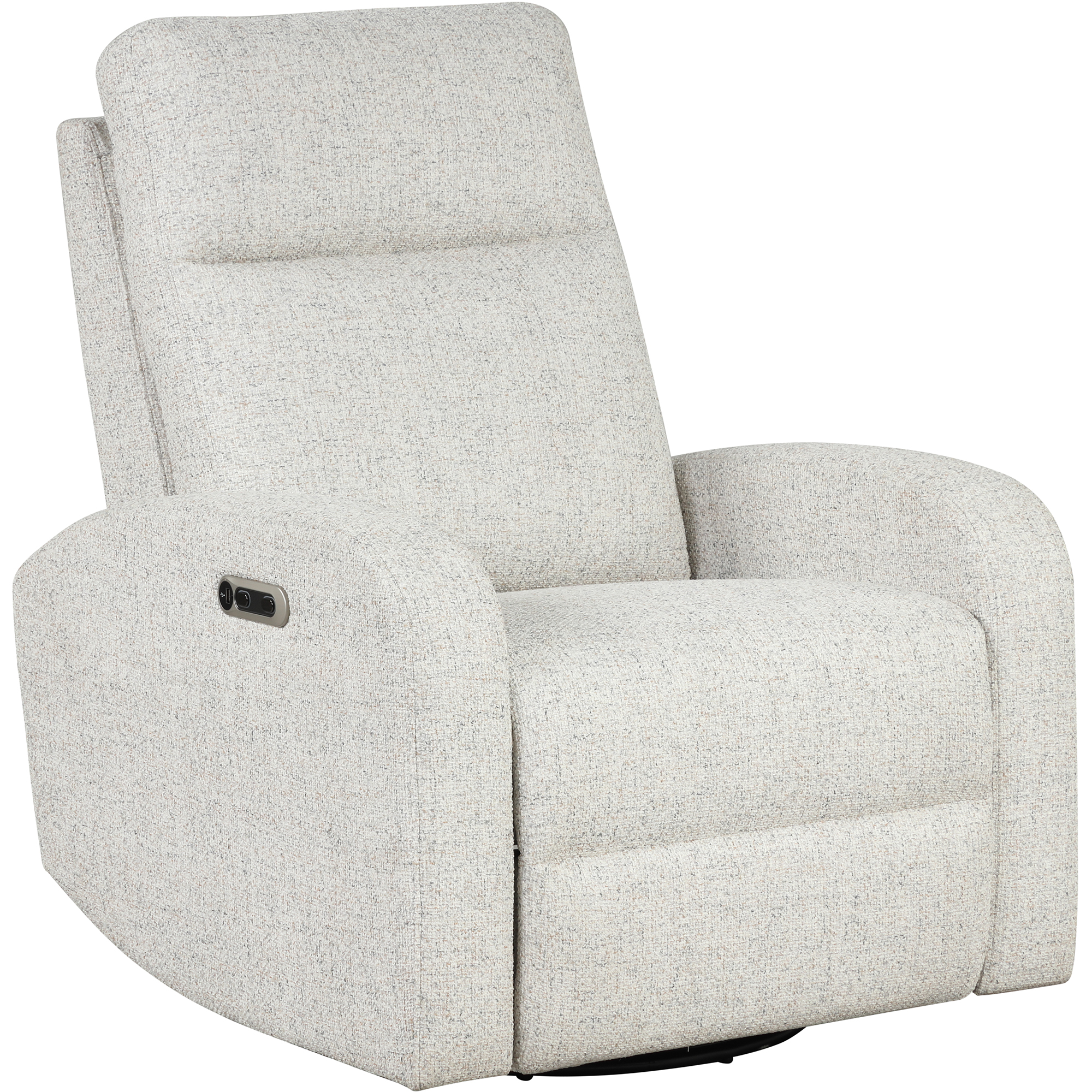 Parker House Thriller Beige Quartz Power Swivel Glider Recliner