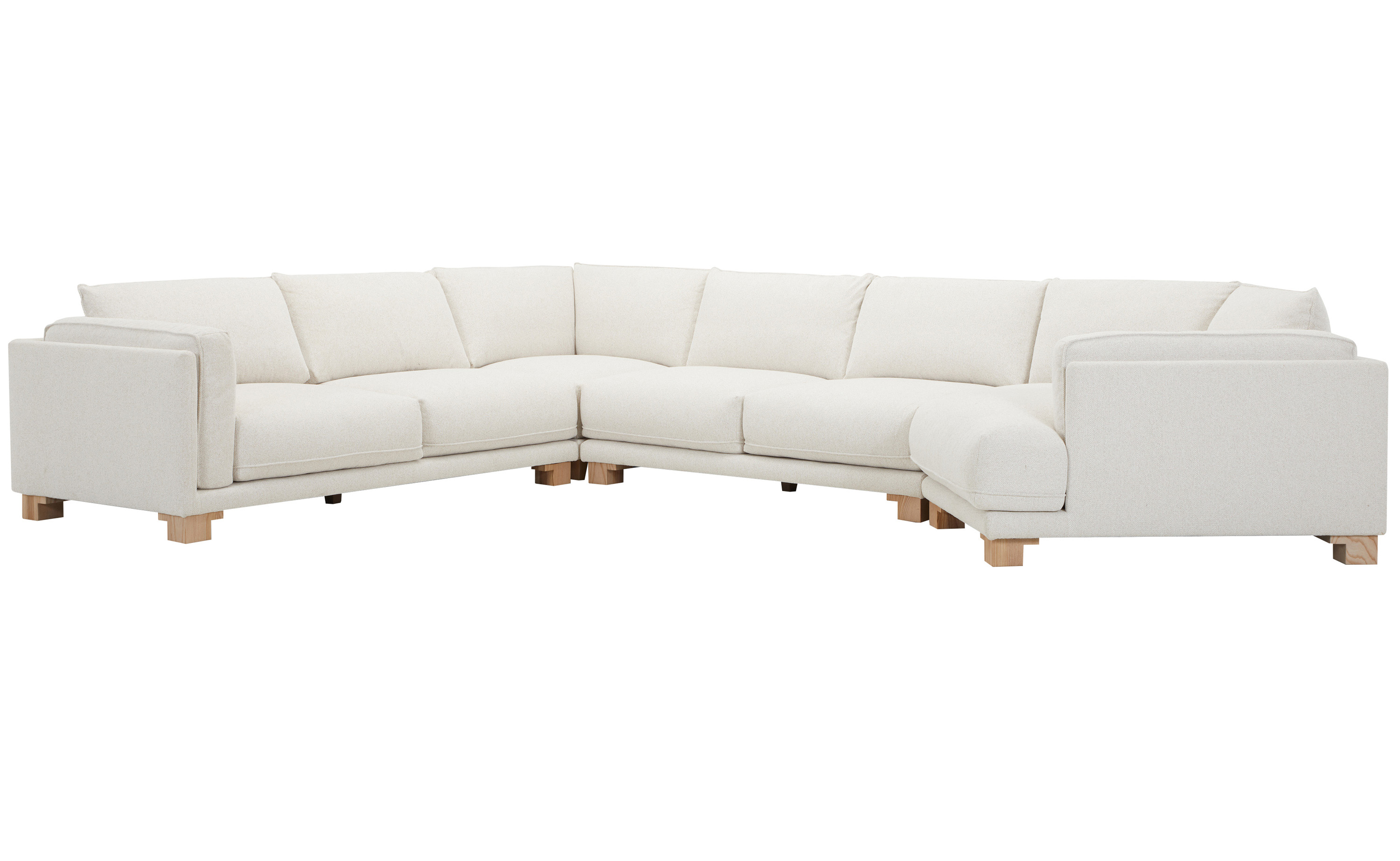 Parker House Escape Off White 4pc Sectional