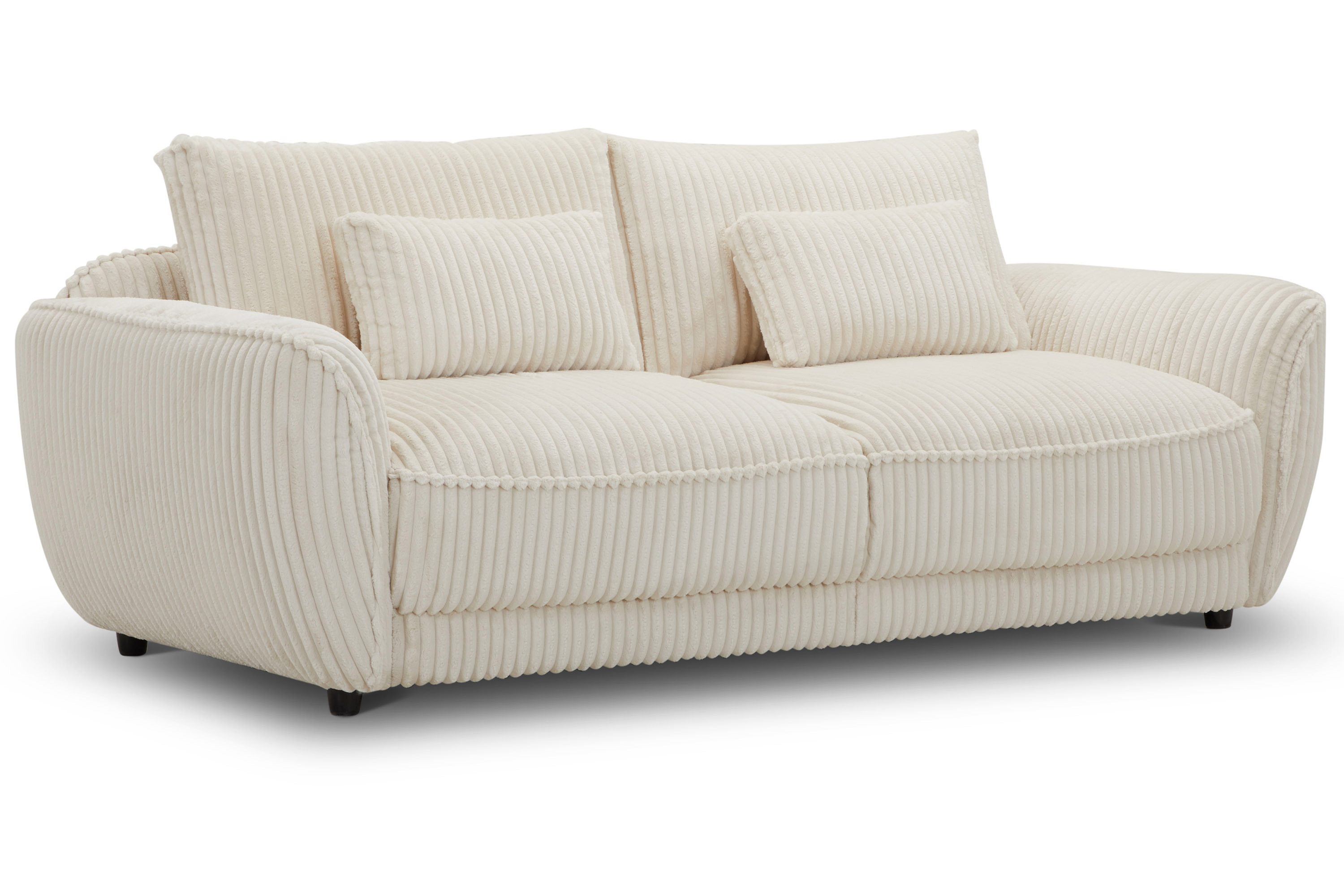Parker House Utopia Off White 2 Seat Sofa with Lumbar Pillow