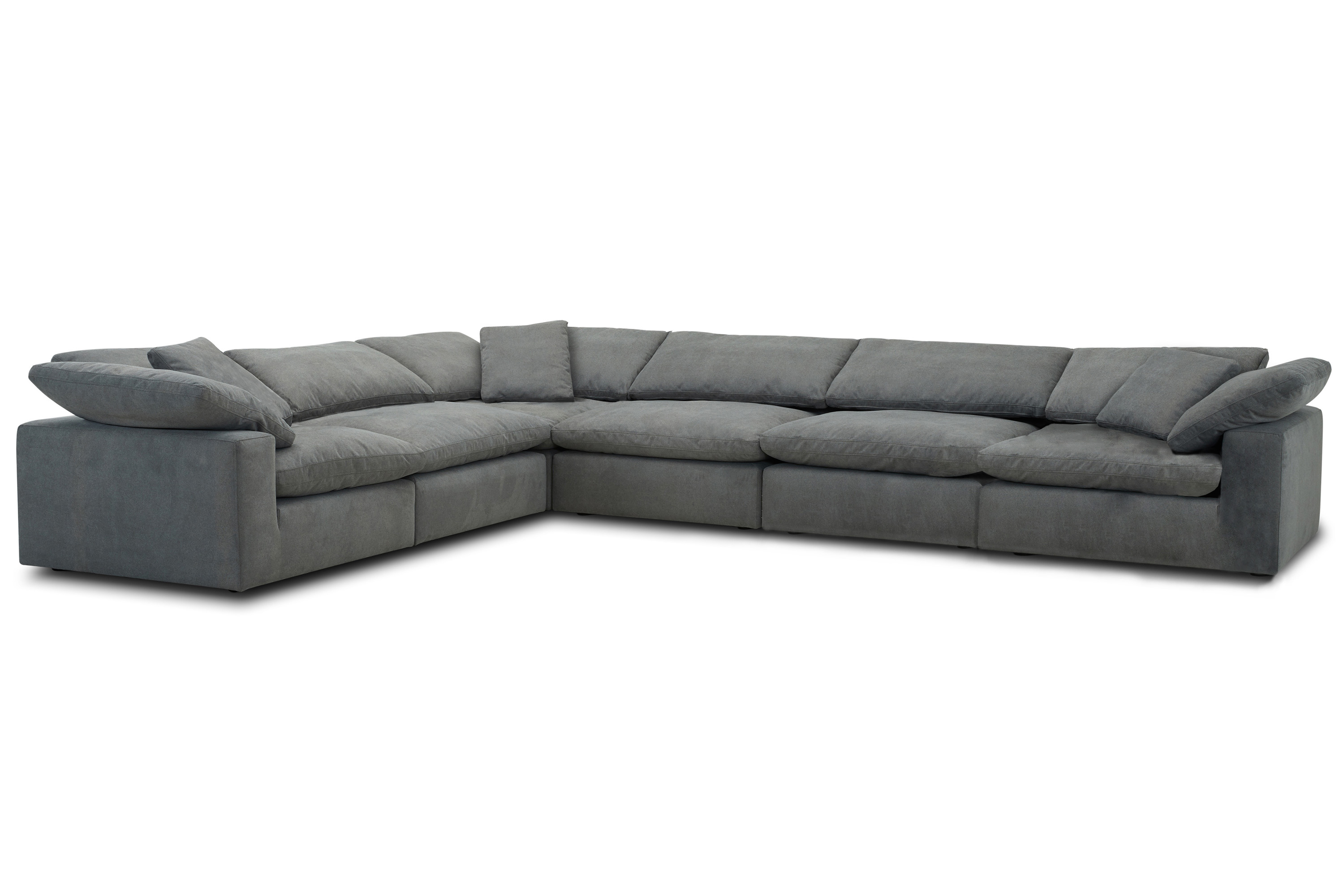 Parker House Exhale Grey 6pc Sectional