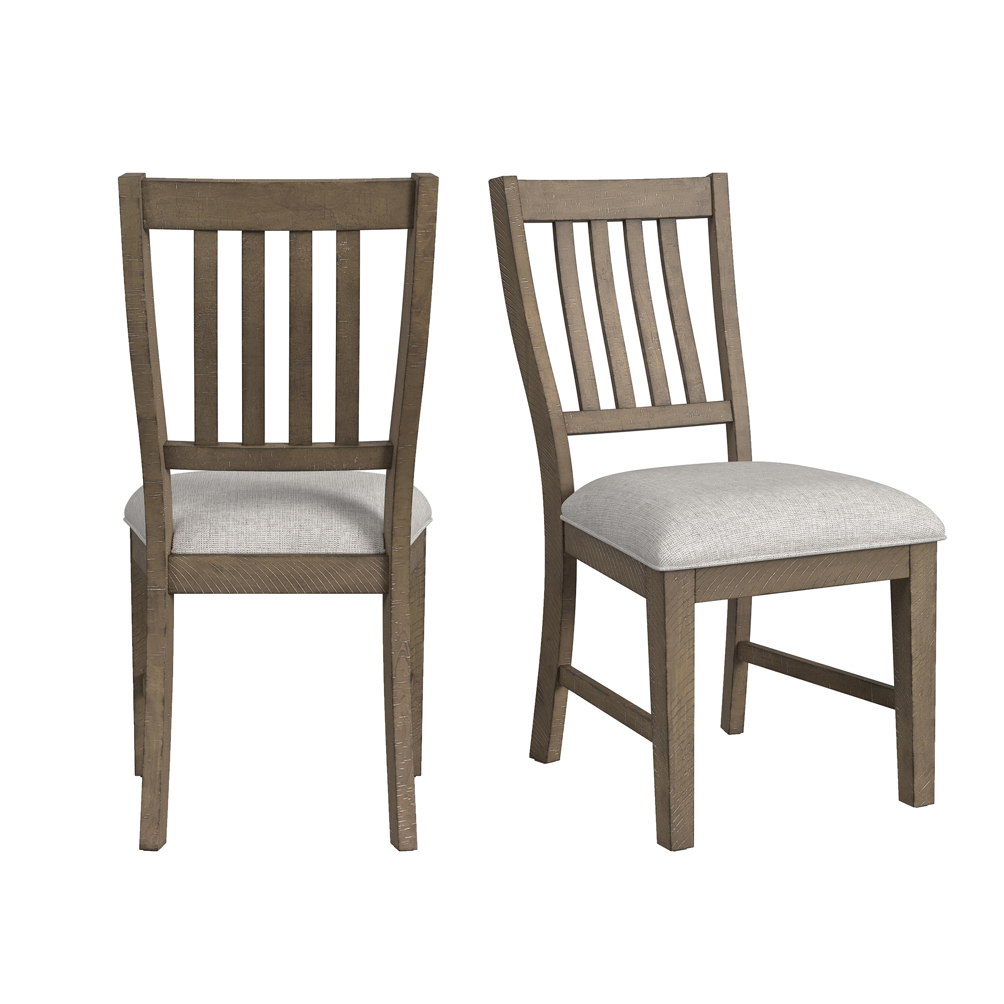 2 Picket House Marietta Medium Brown Side Chairs
