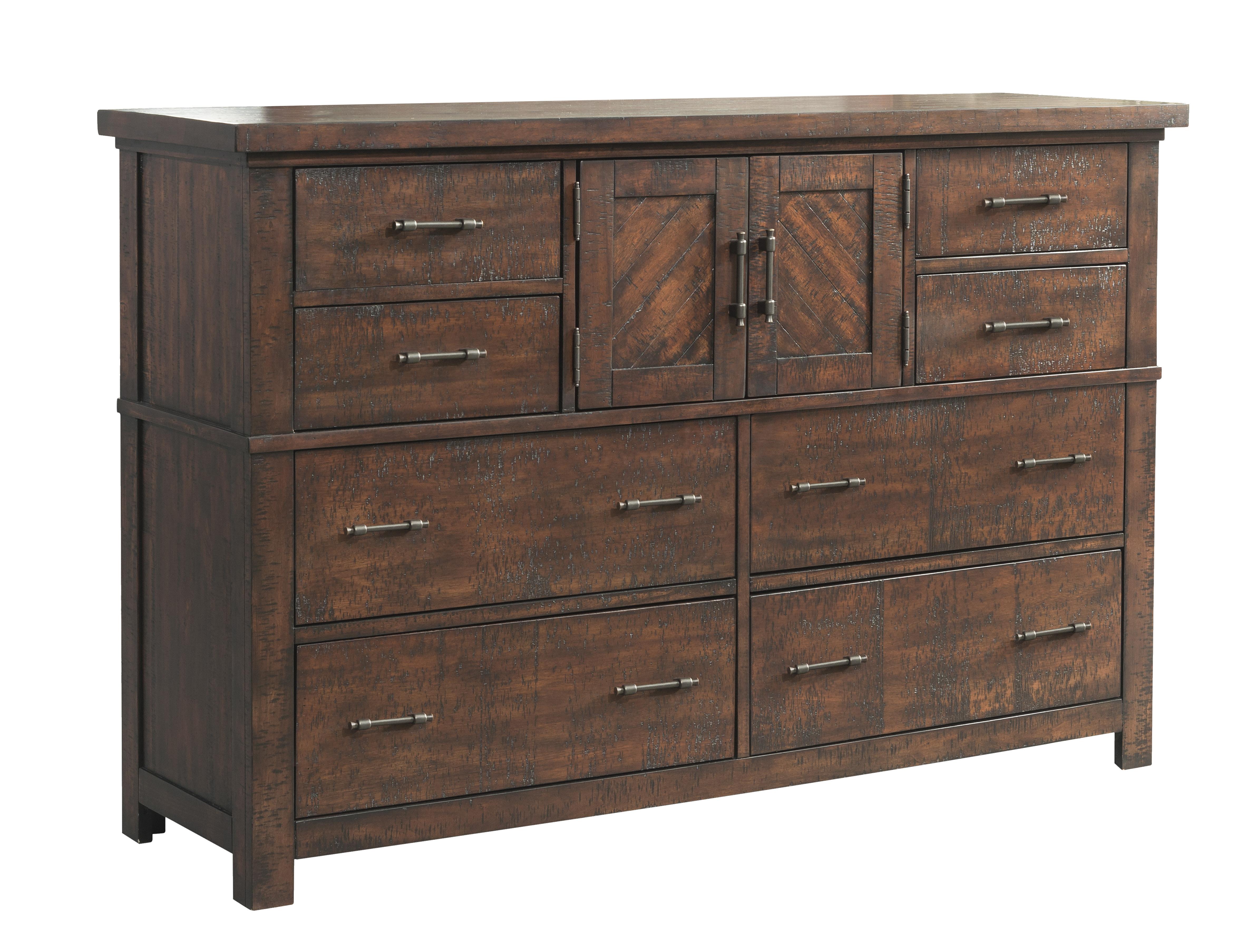 Picket House Dex Walnut Solid Wood Dresser