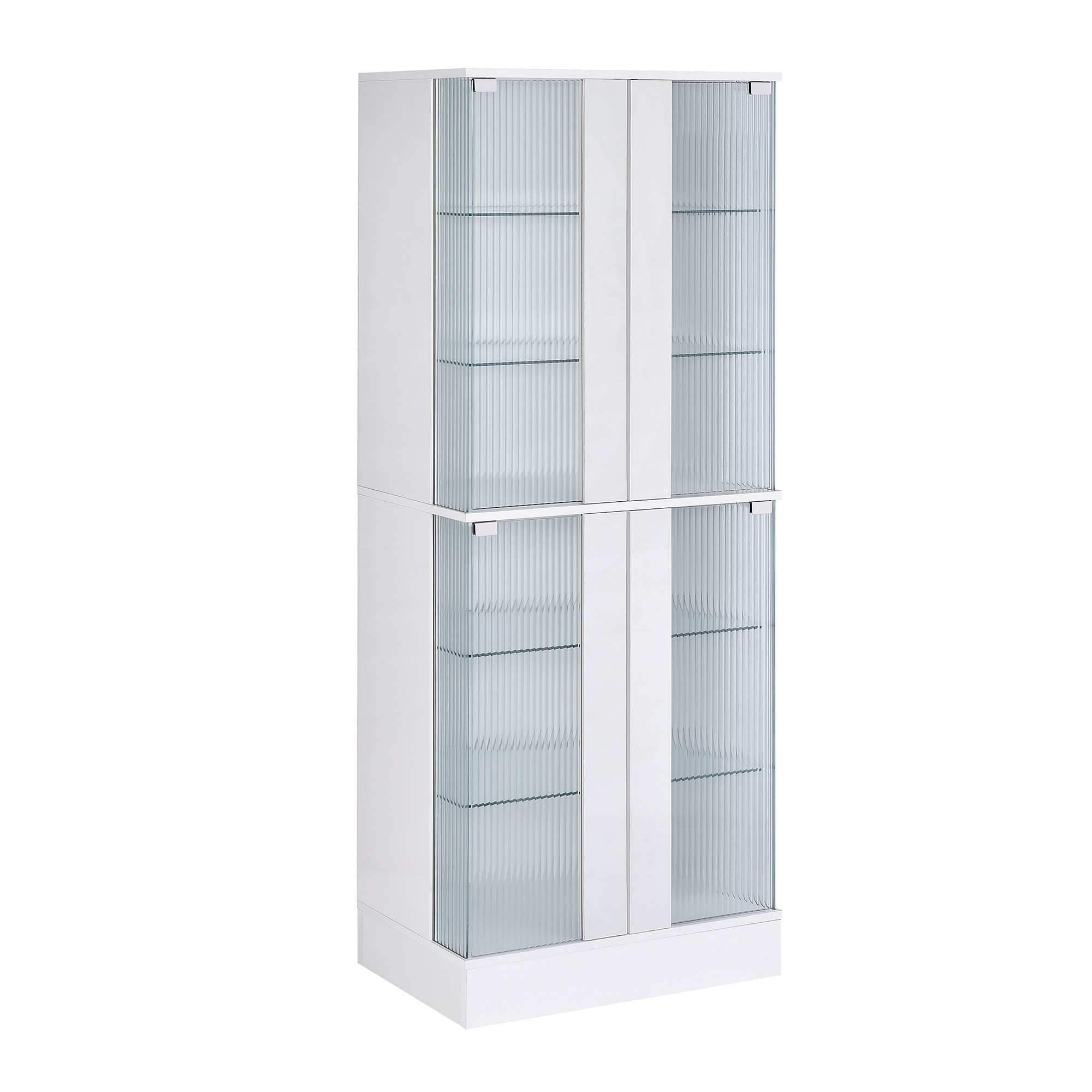 Picket House Indira Glossy White Cabinet