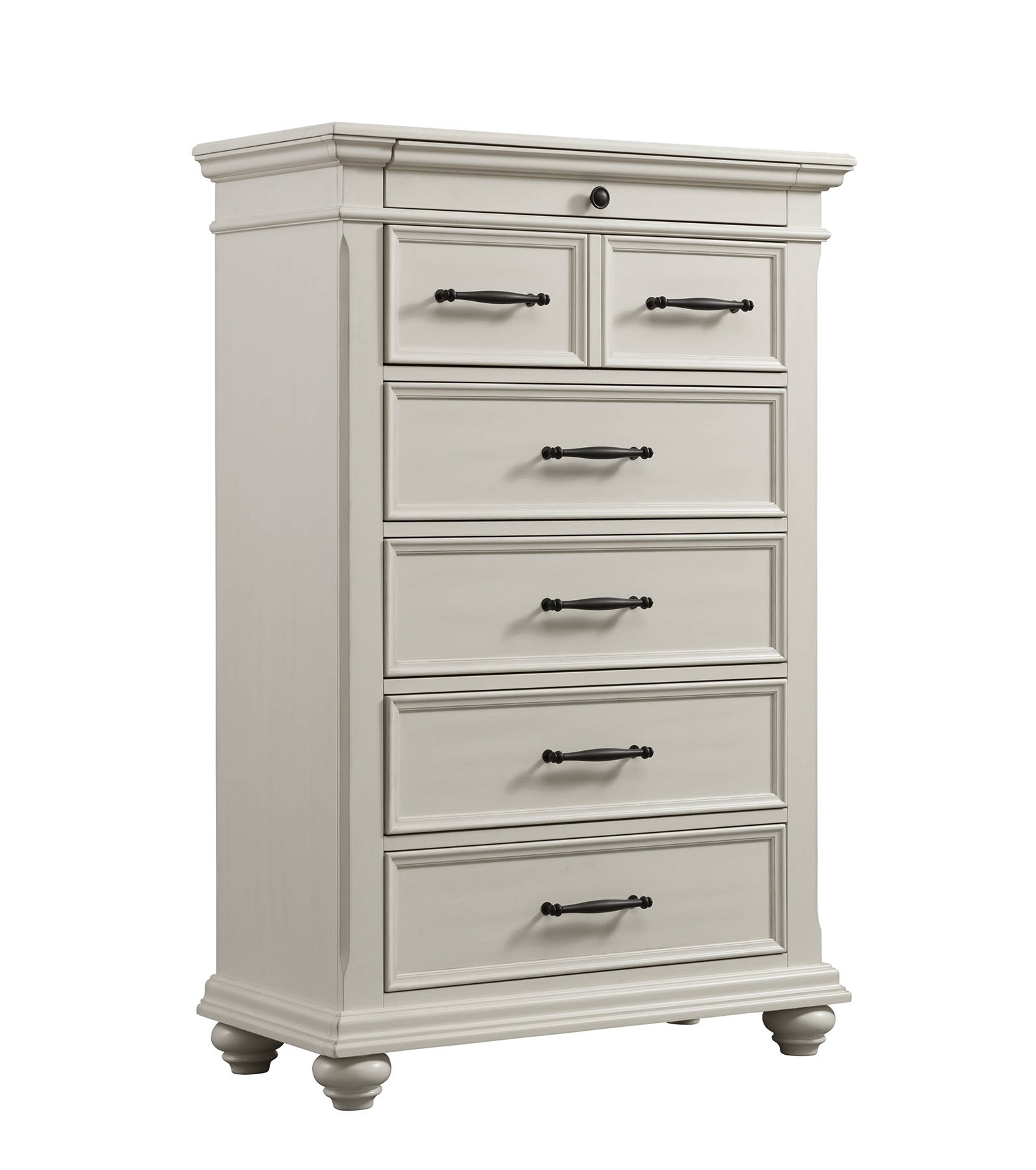 Picket House Brooks Antique White 6 Drawers Chest