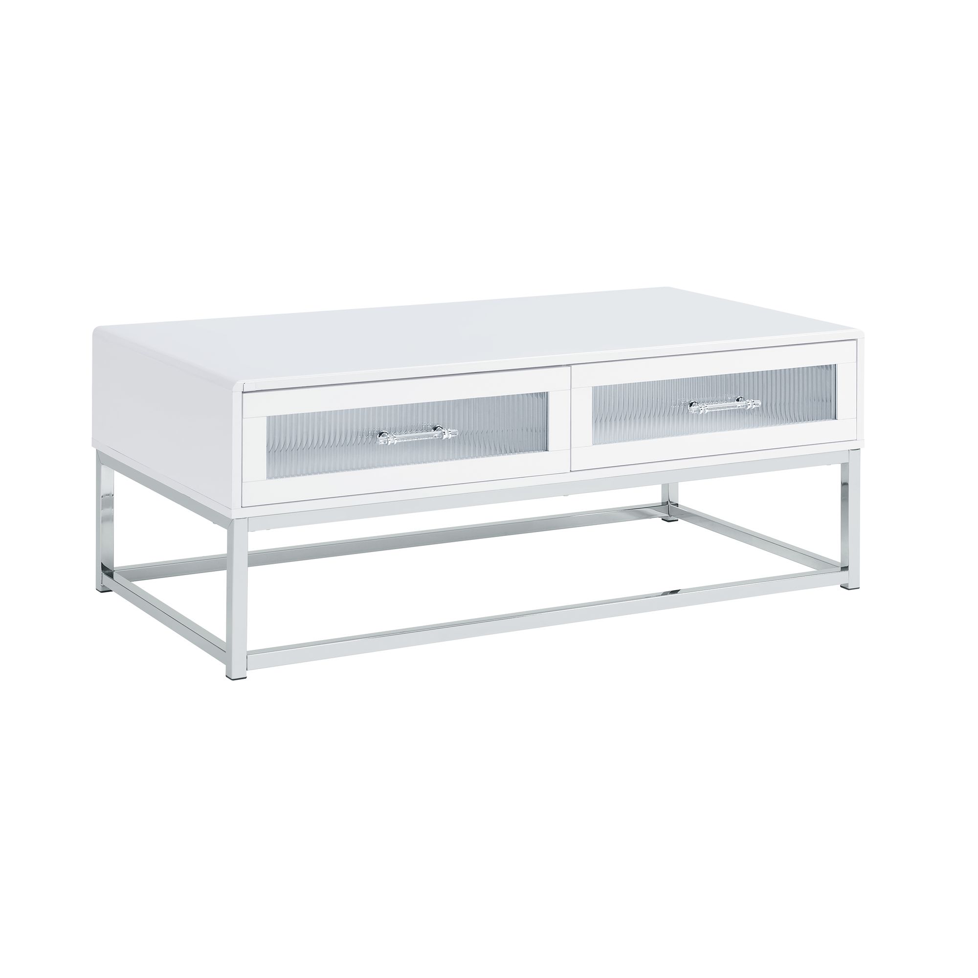 Picket House Indira Glossy White Coffee Table