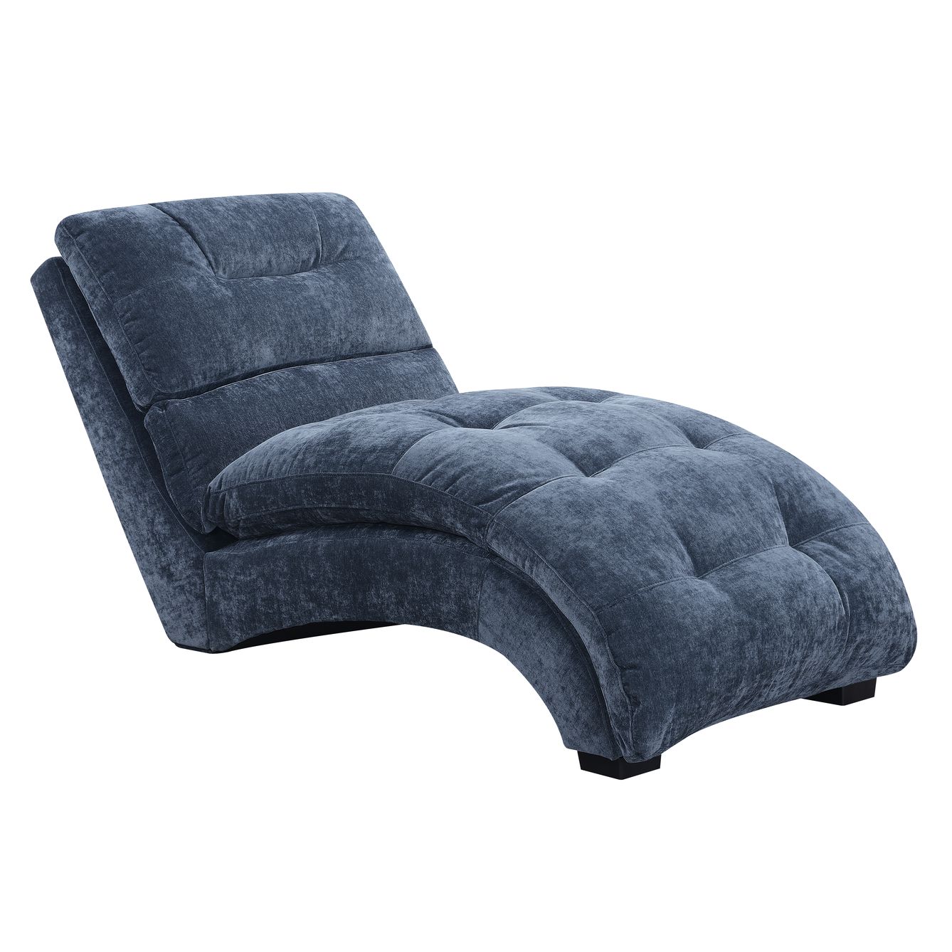 Picket House Nicky Slate Microfiber Fabric Chaise Lounge