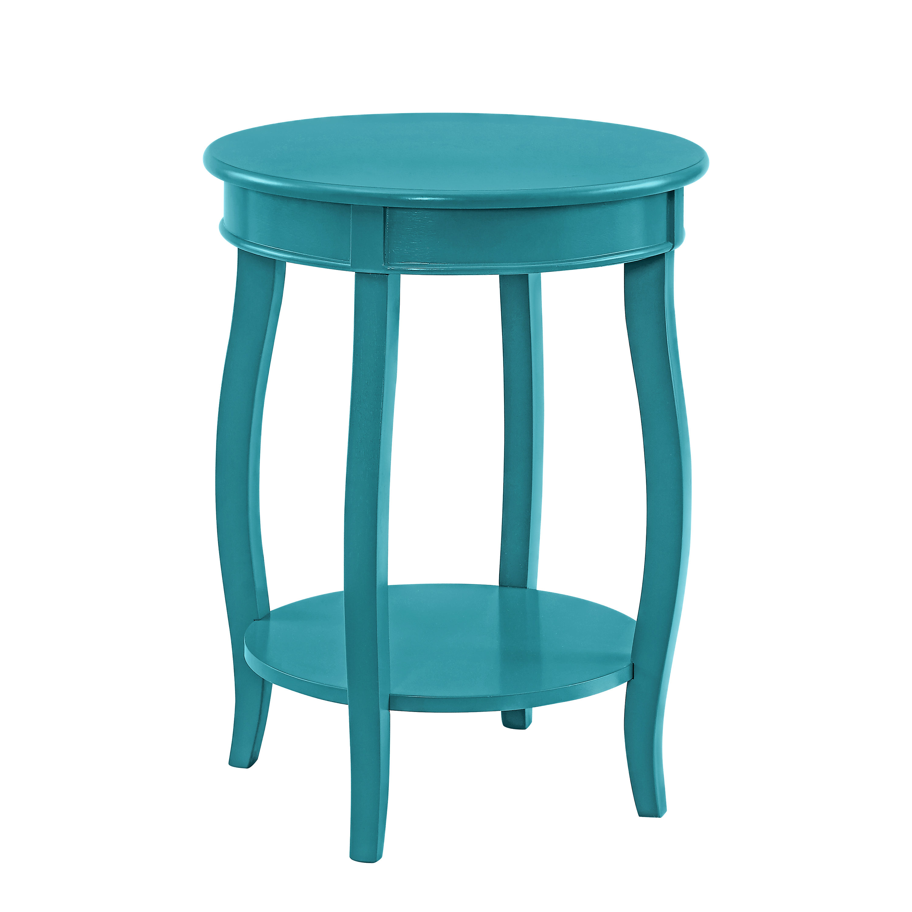 Powell Furniture Aura Teal Rainbow Table
