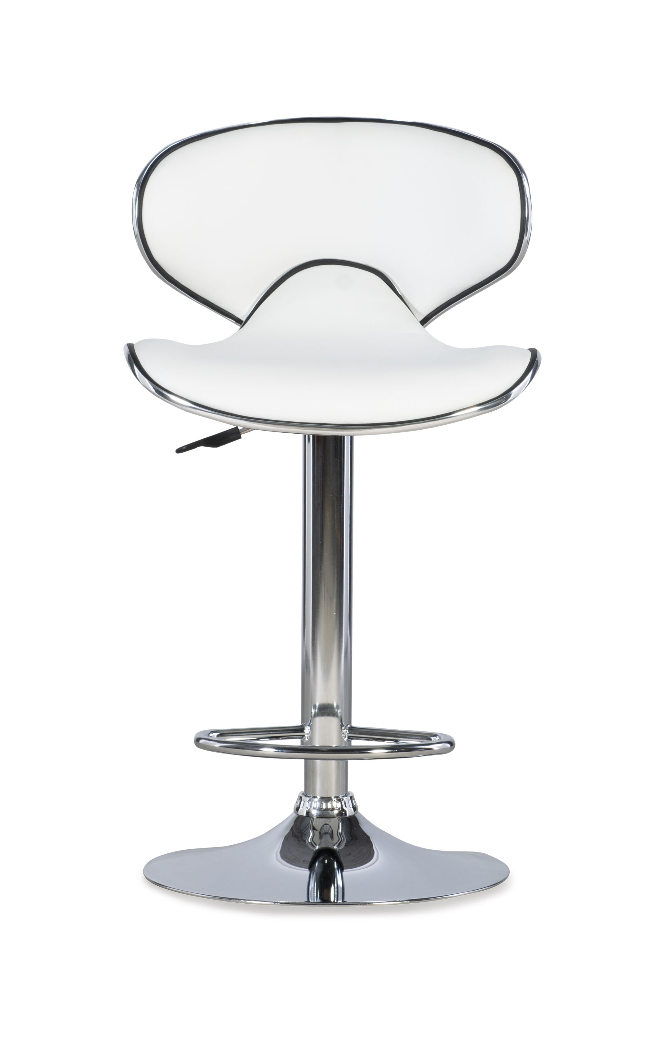 Powell Furniture Beldon White PU Barstool