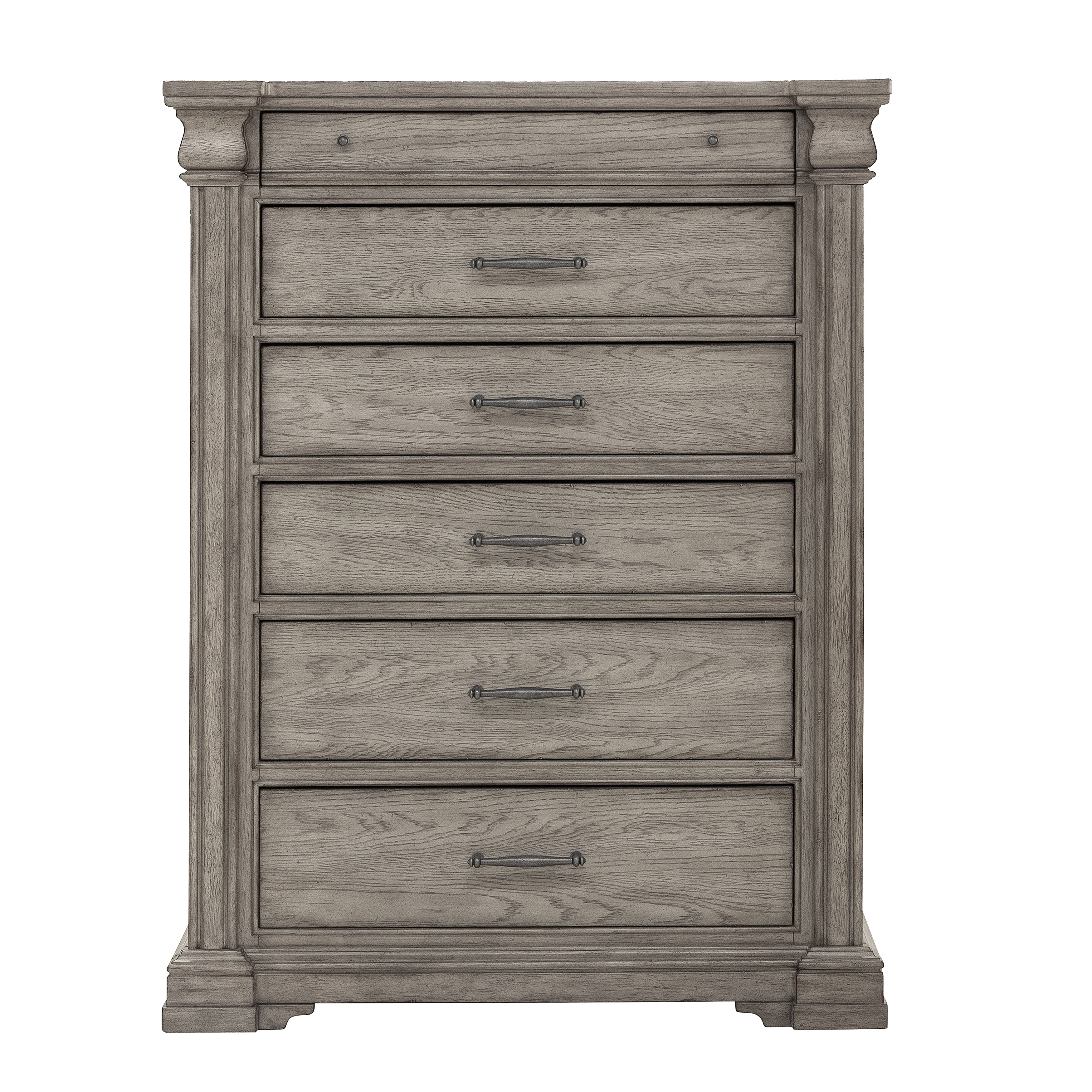 Pulaski Madison Ridge Taupe Grey 6 Drawers Chest