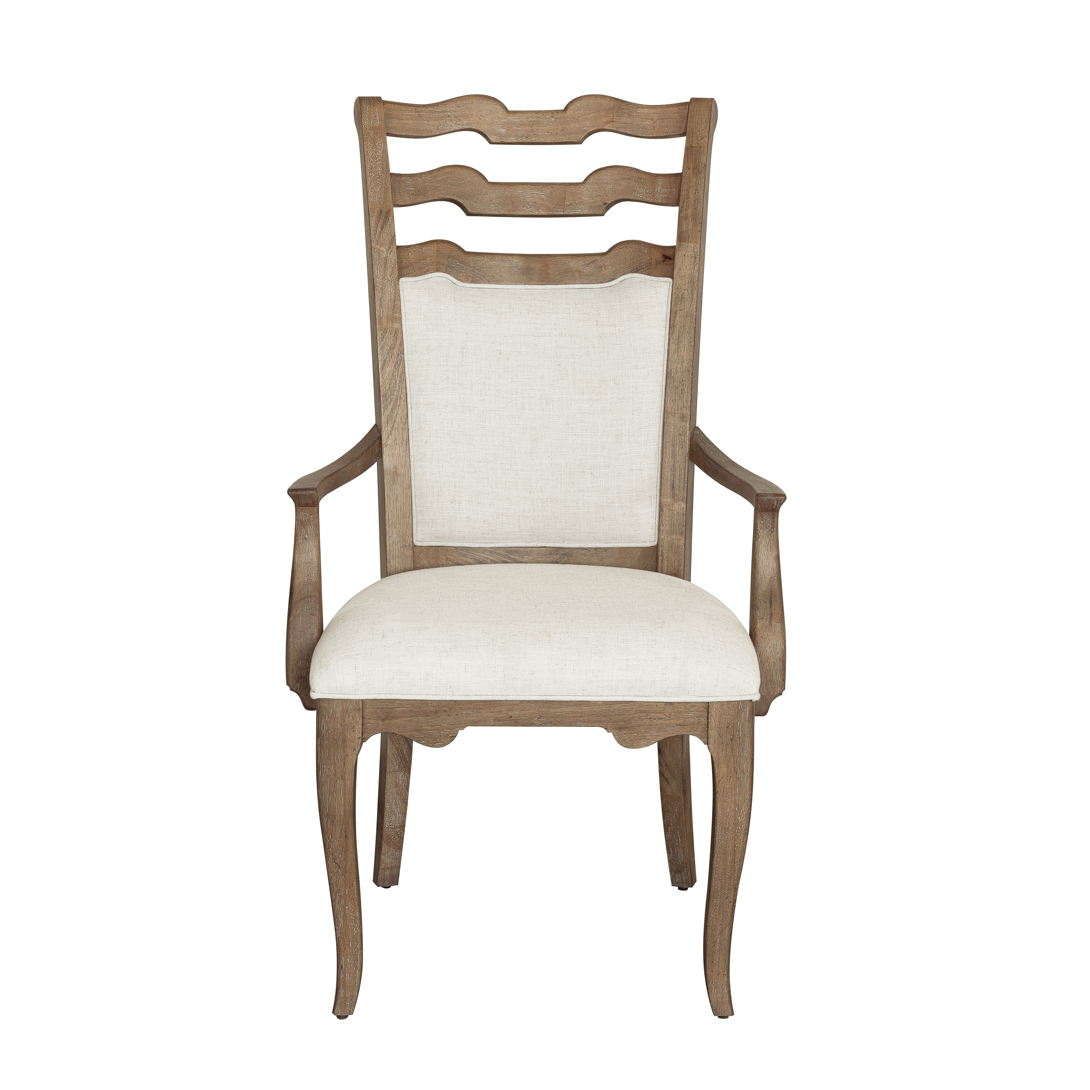 2 Pulaski Weston Hills Natural Arm Chairs