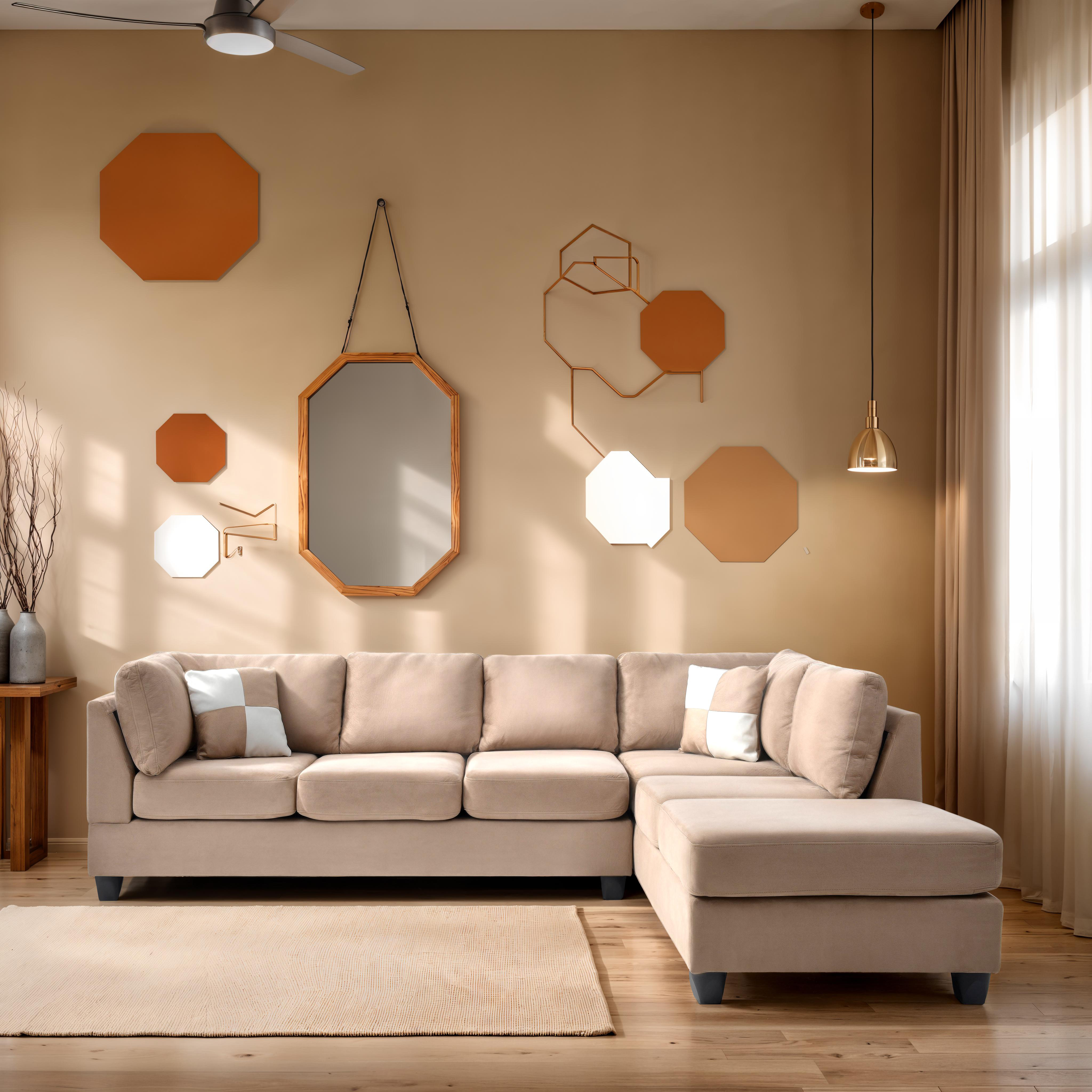 Elite Space Living Salisbury Mocha Sectional