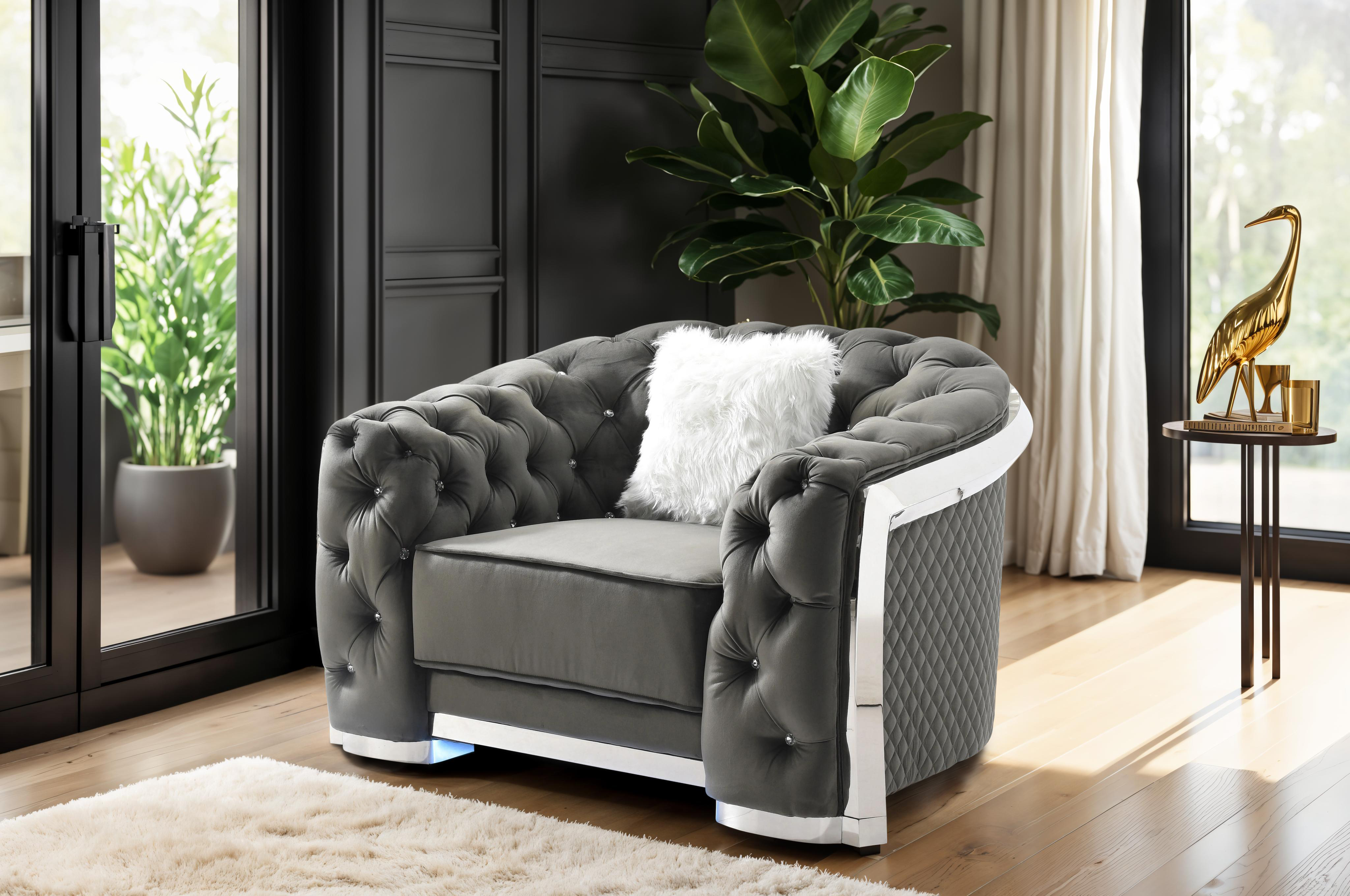 Wroclaw Gray Chair