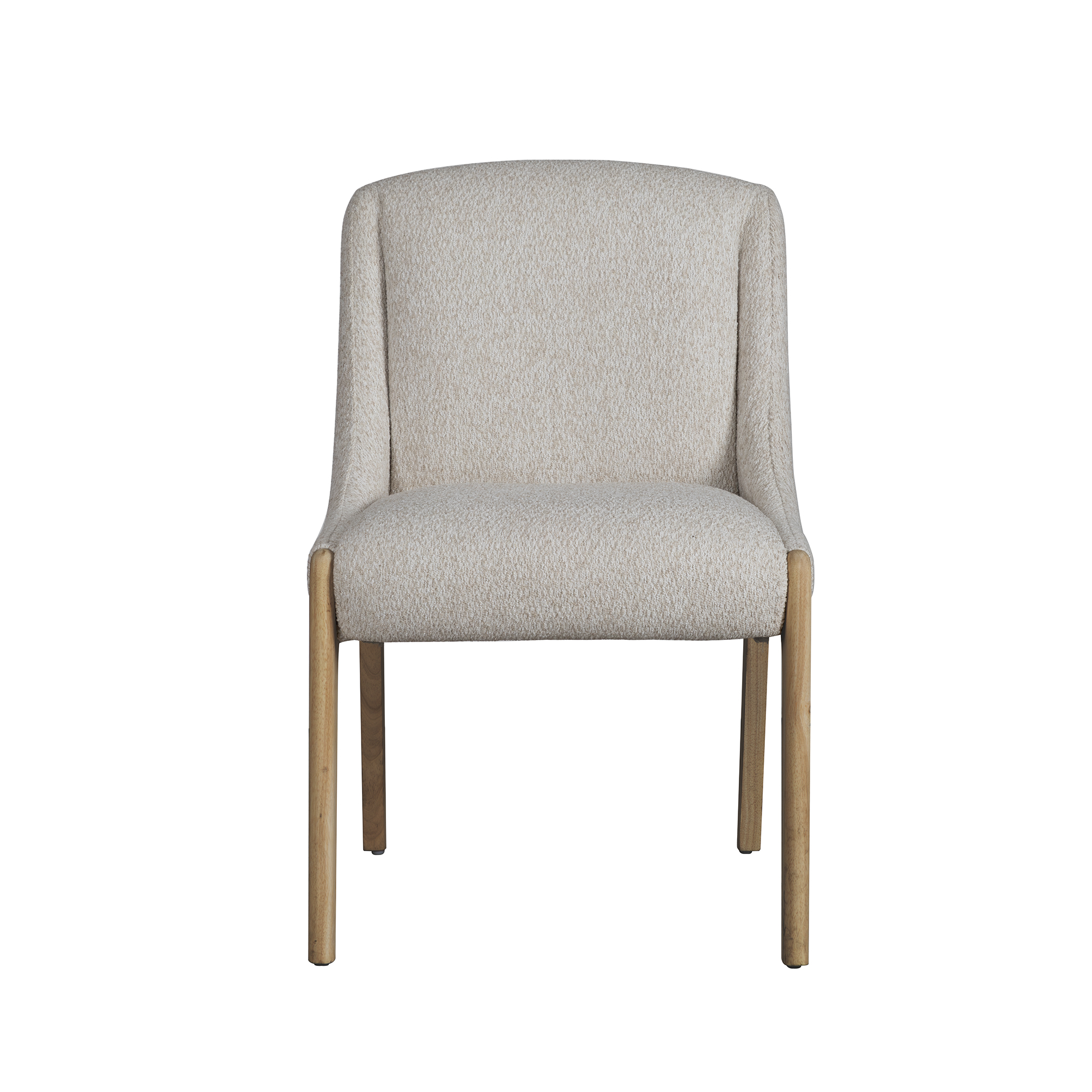 2 Salted Oak Pacifica Beige Dining Chairs