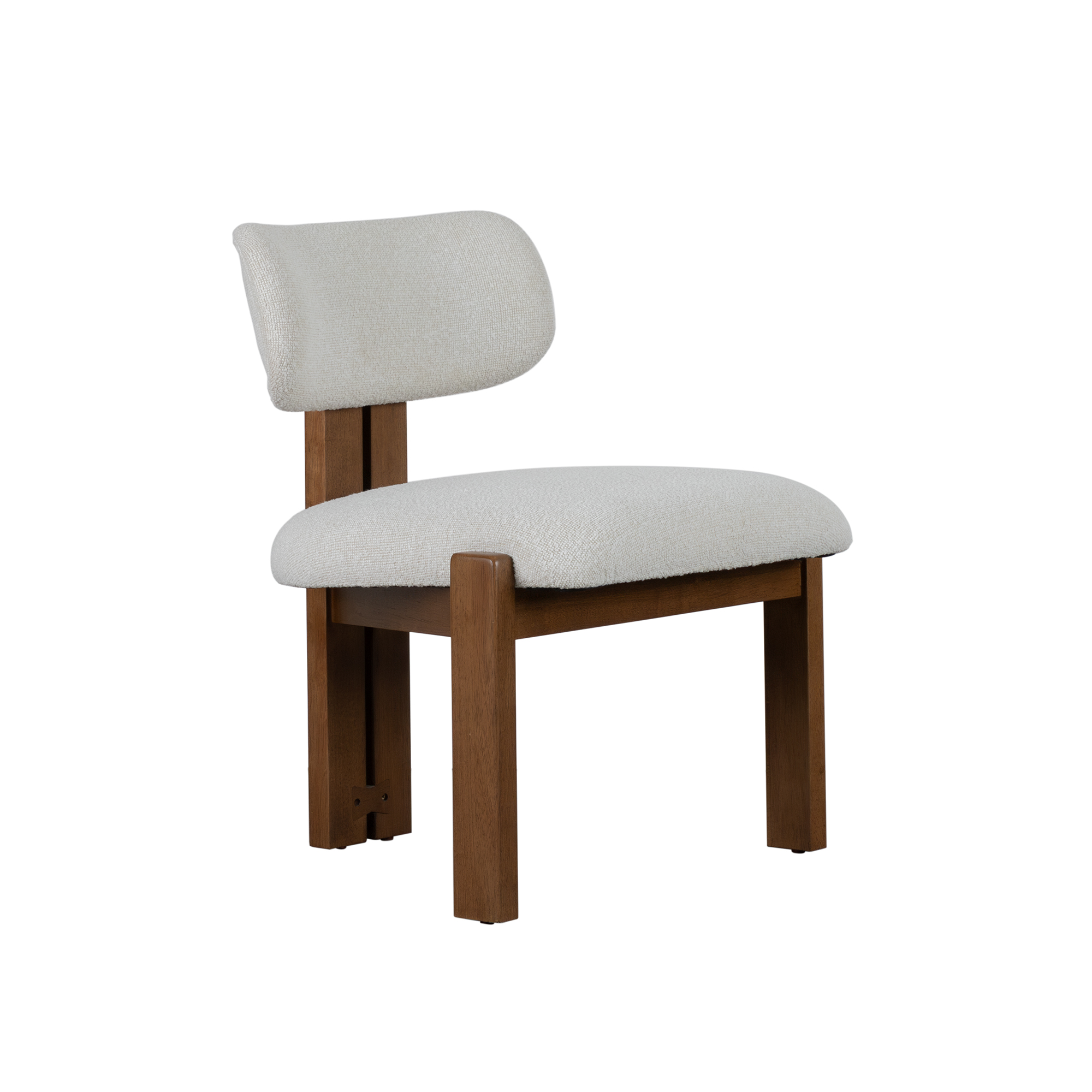 2 Salted Oak Presidio Beige Dining Chairs