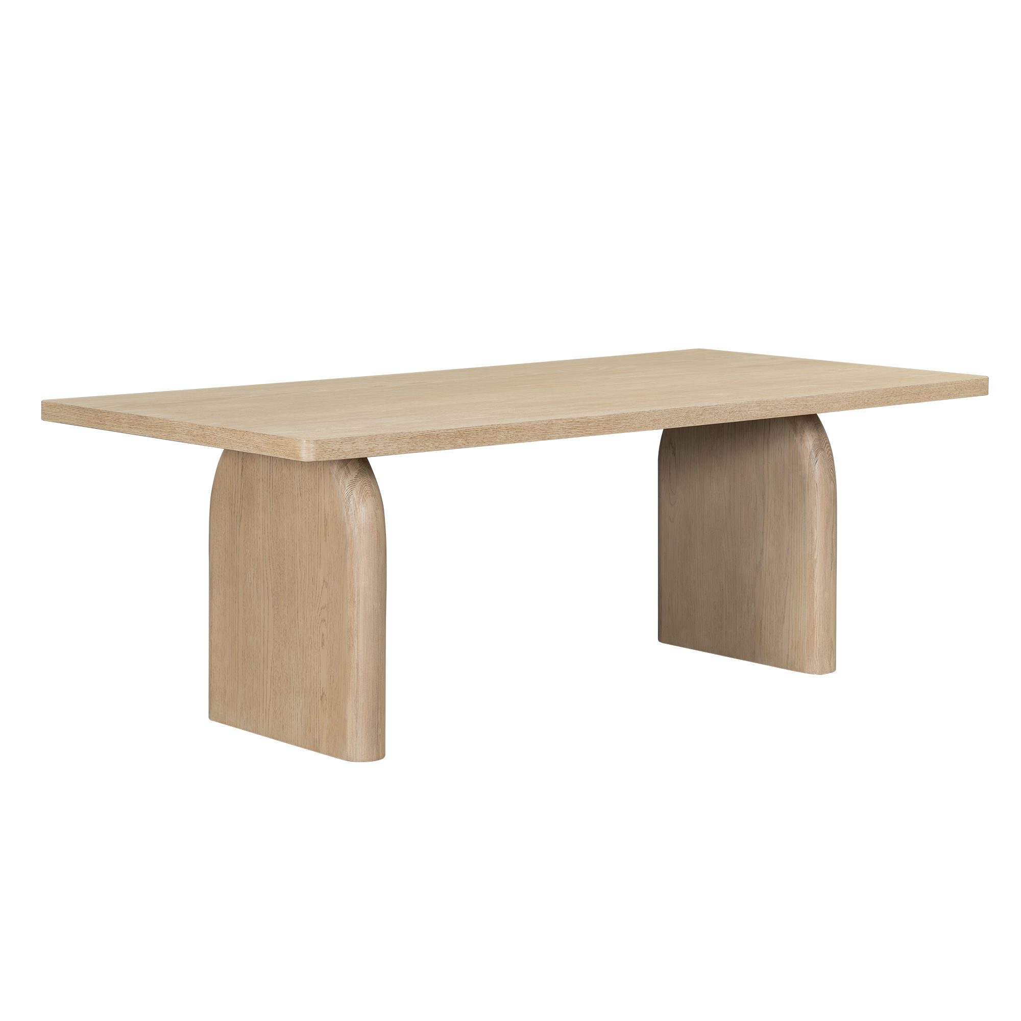 Salted Pacifica Natural Oak 84 Inch Dining Table