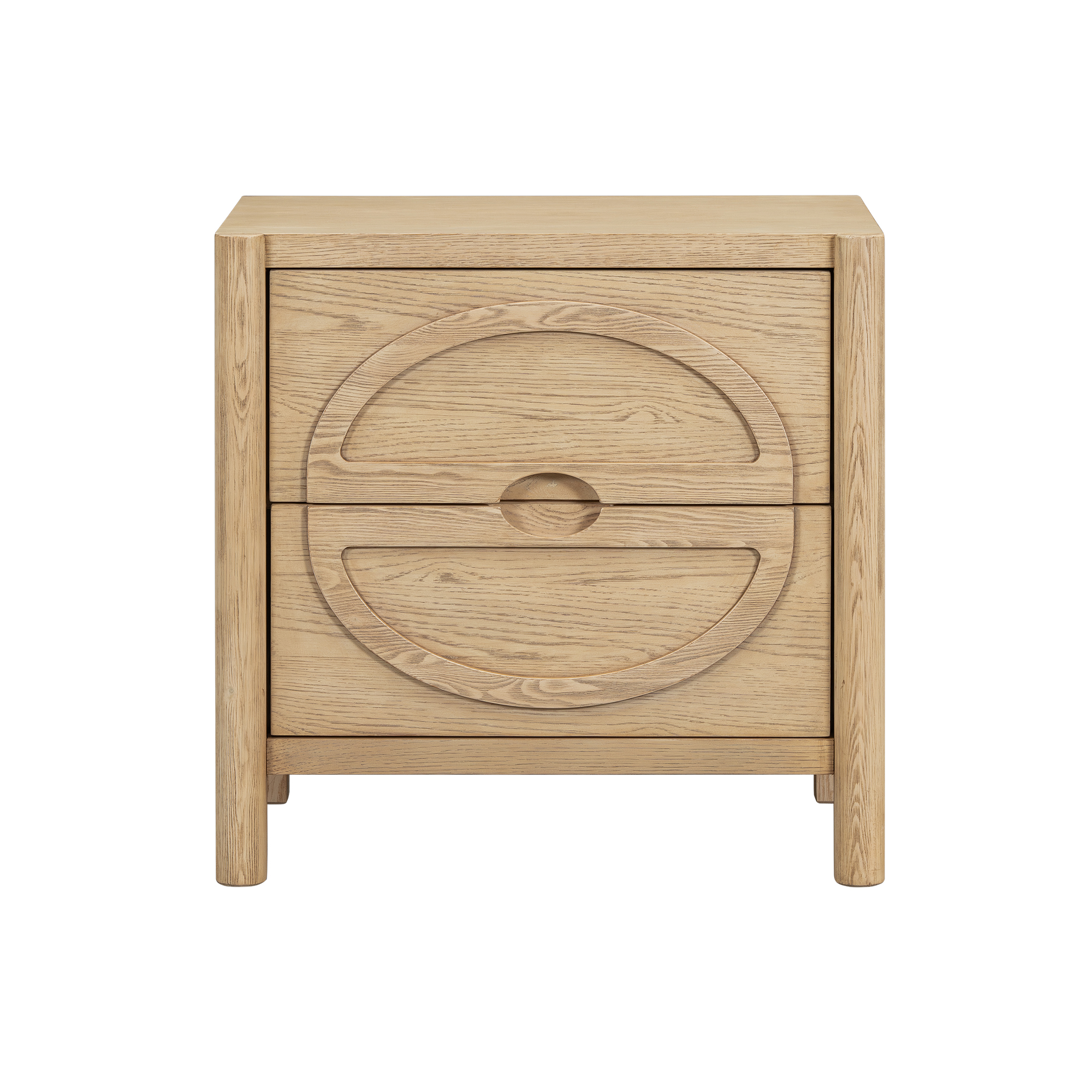 Salted Cypress Natural Oak 26 Inch Nightstand