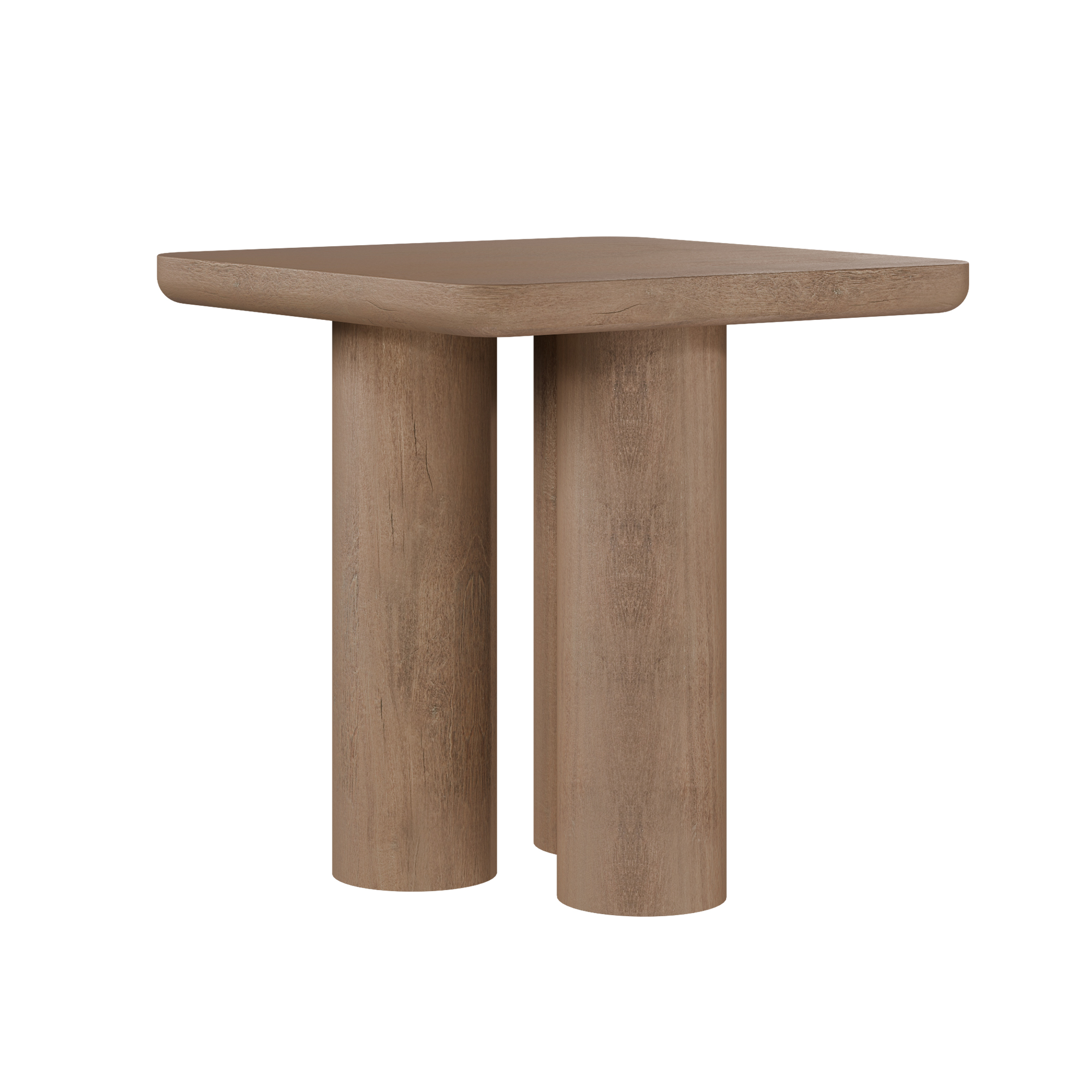 Salted Presidio Oak 22 Inch End Table