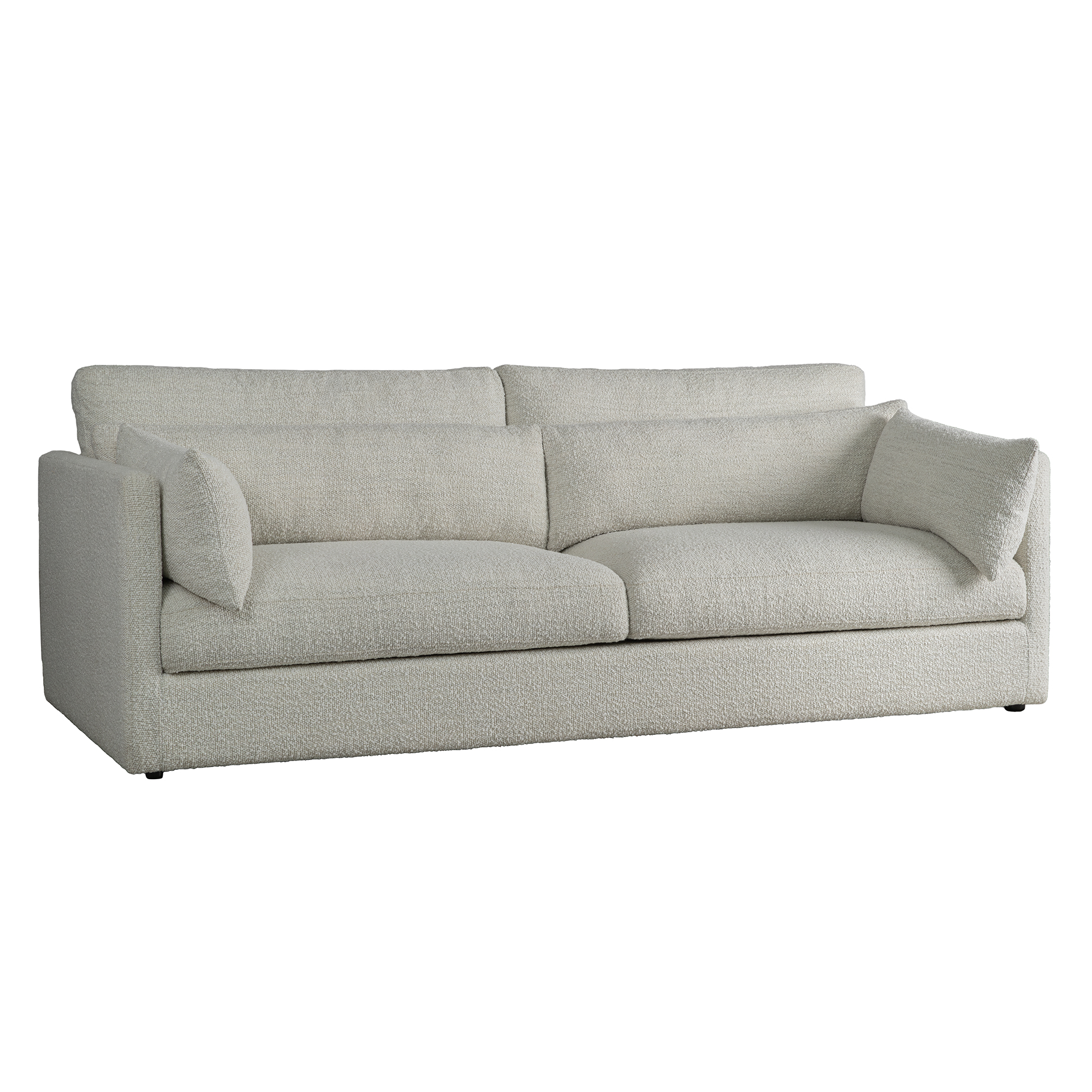 Salted Oak Sierra Beige 94 Inch Two Cushion Sofa
