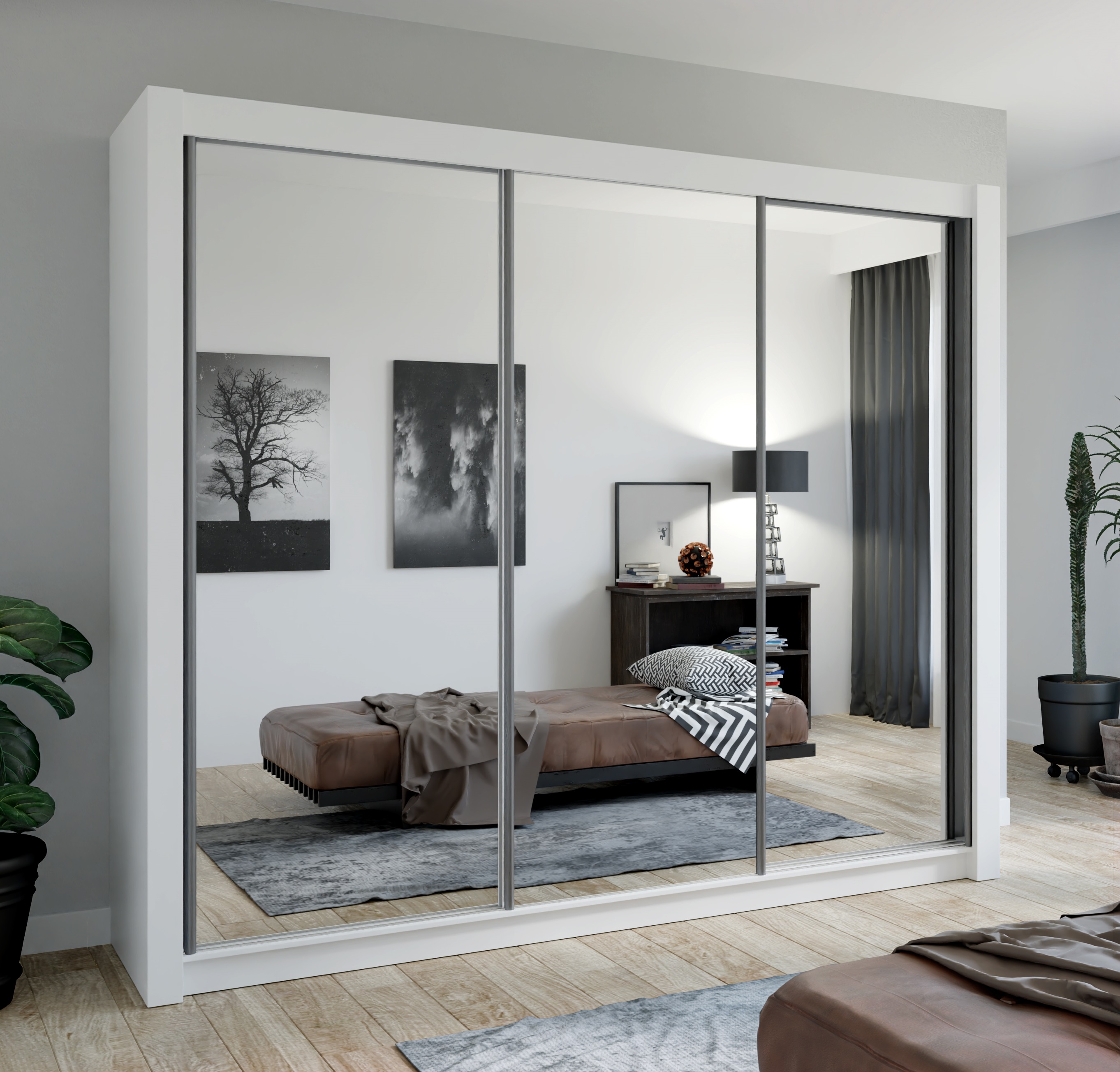 Skyler Designs Chico 99 White Armoire
