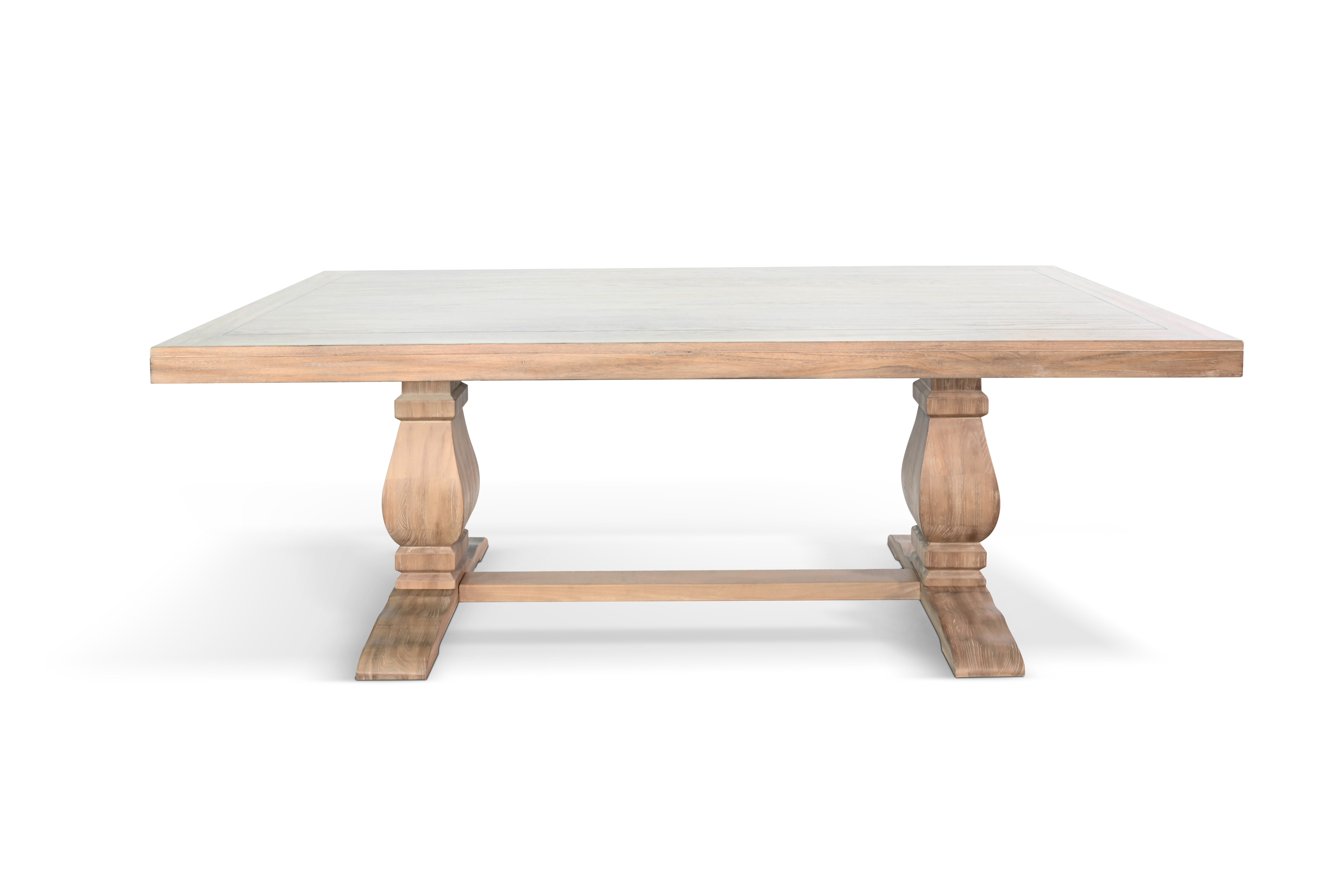 Purity Craft Gianna Wheat Rectangular Dining Table