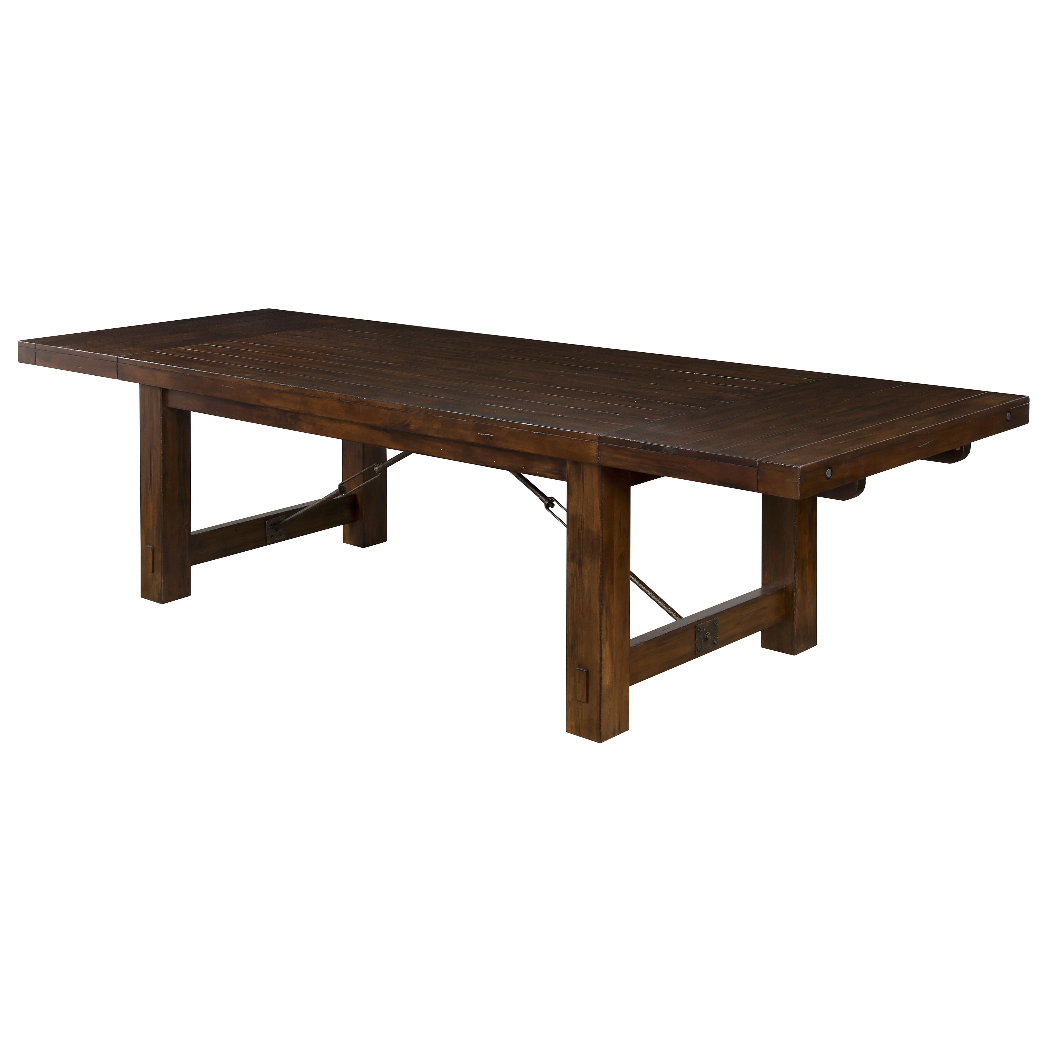 Purity Craft Tuscany Vintage Mocha Extension Dining Table