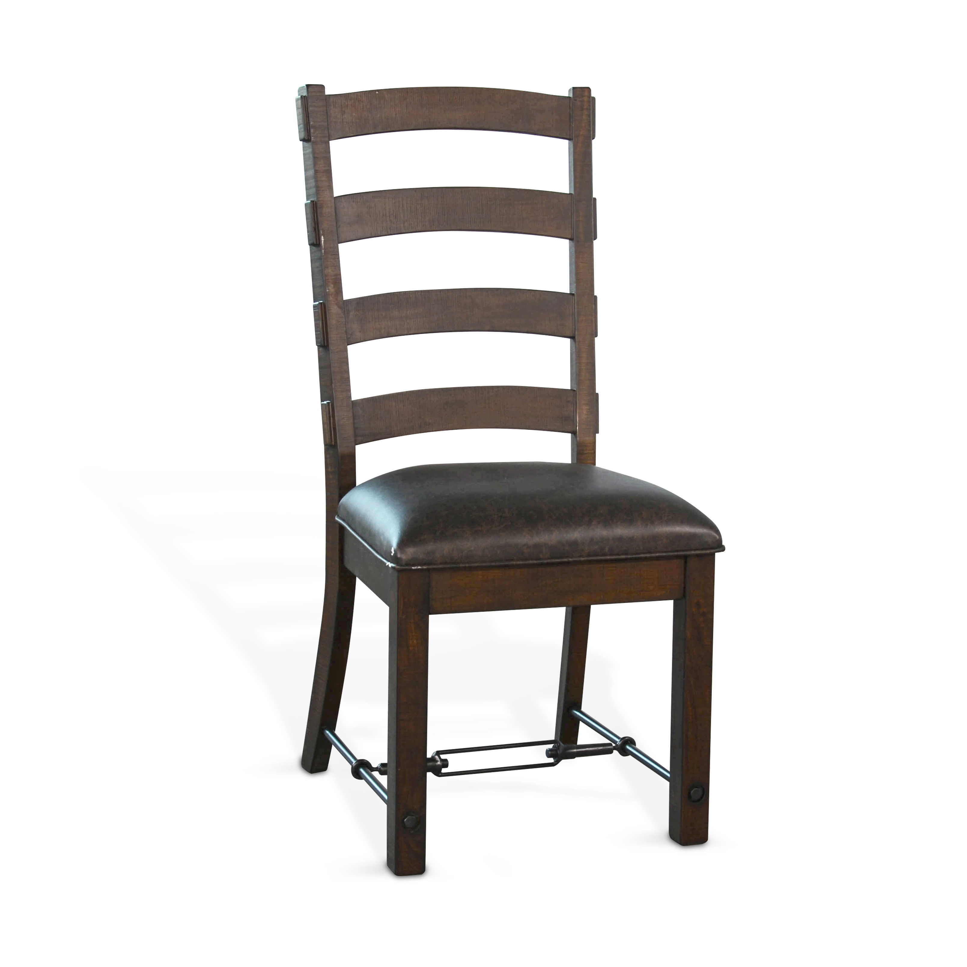 2 Purity Craft Homestead Tobacco Ladderback Dining Chairs