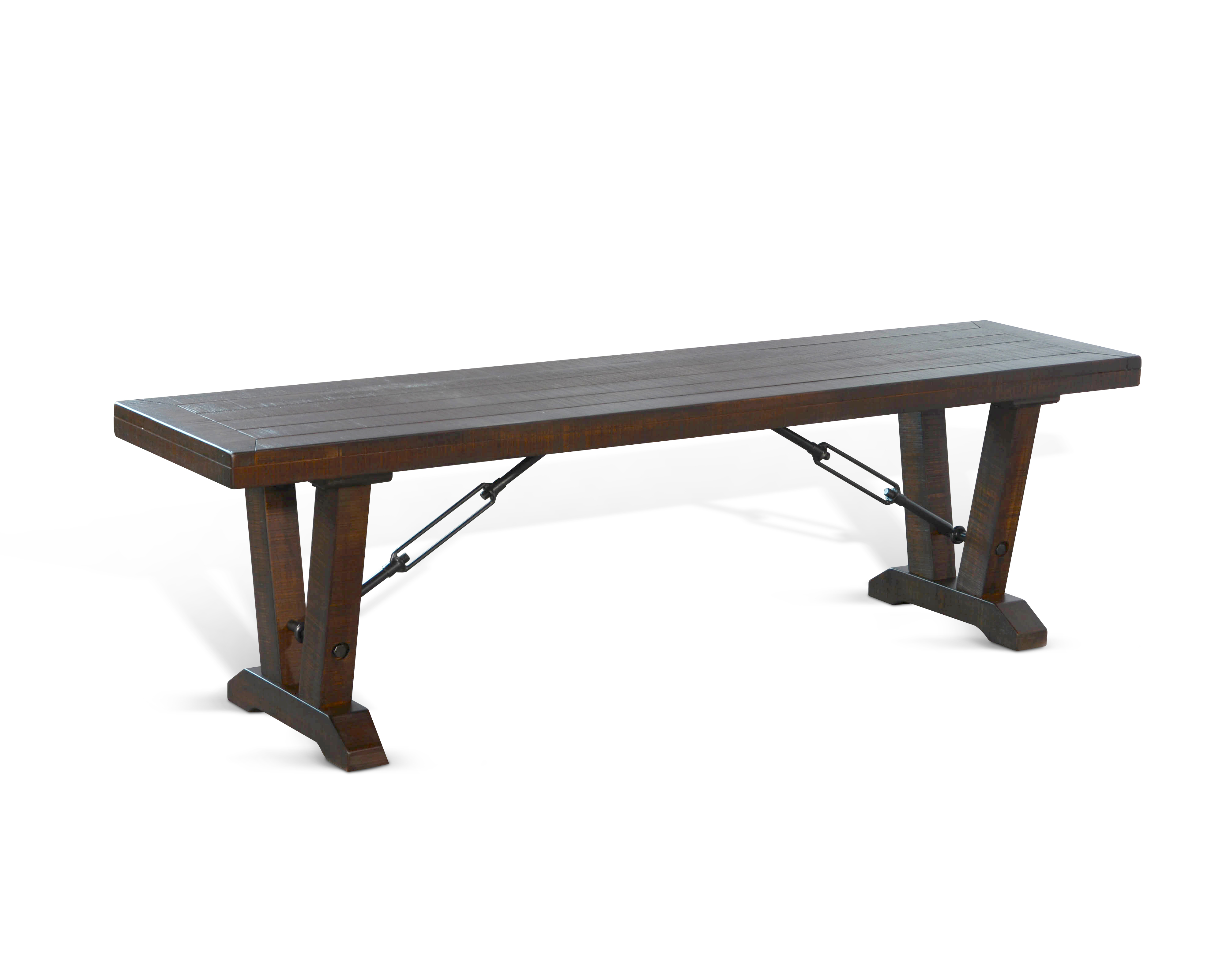 Purity Craft Homestead Tobacco Bench with Turnbuckles