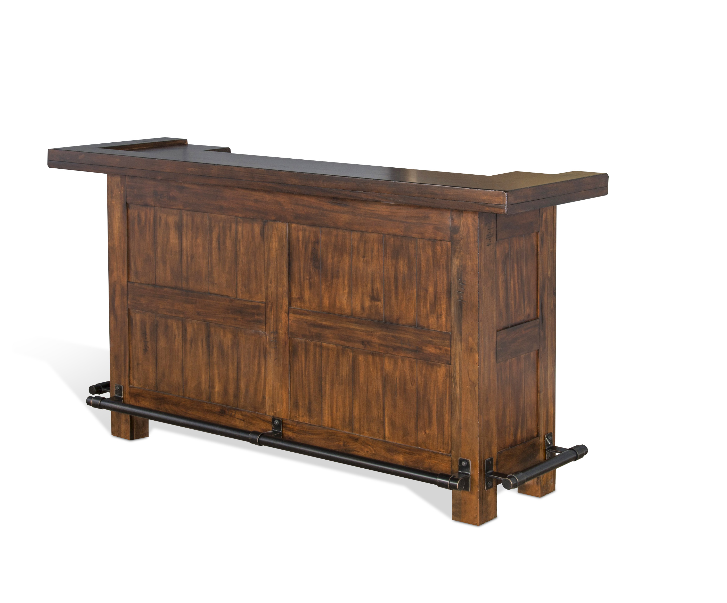 Purity Craft Tuscany Vintage Mocha 78 Inch Home Bar Table
