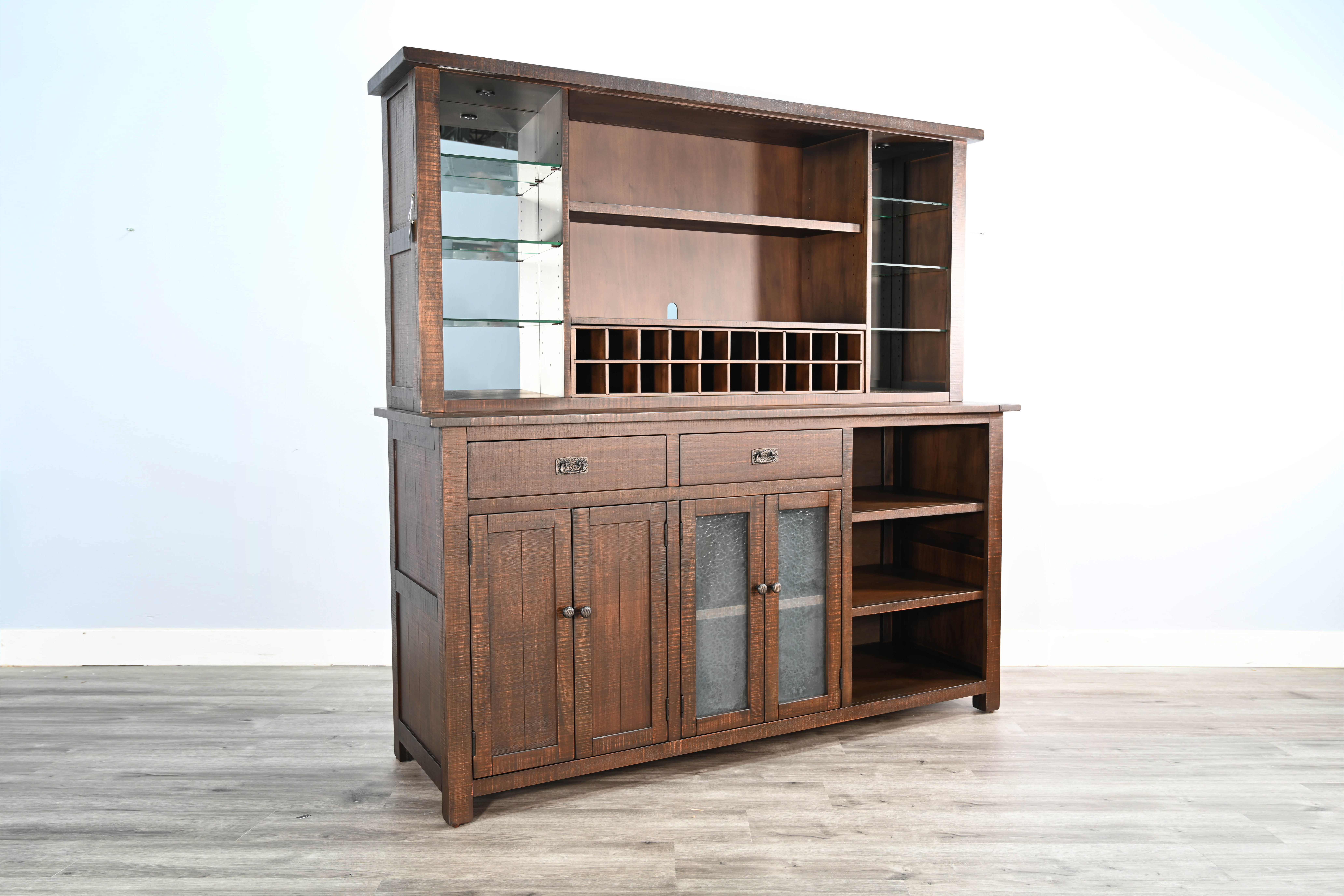 Purity Craft Homestead Tobacco Hutch and Buffet