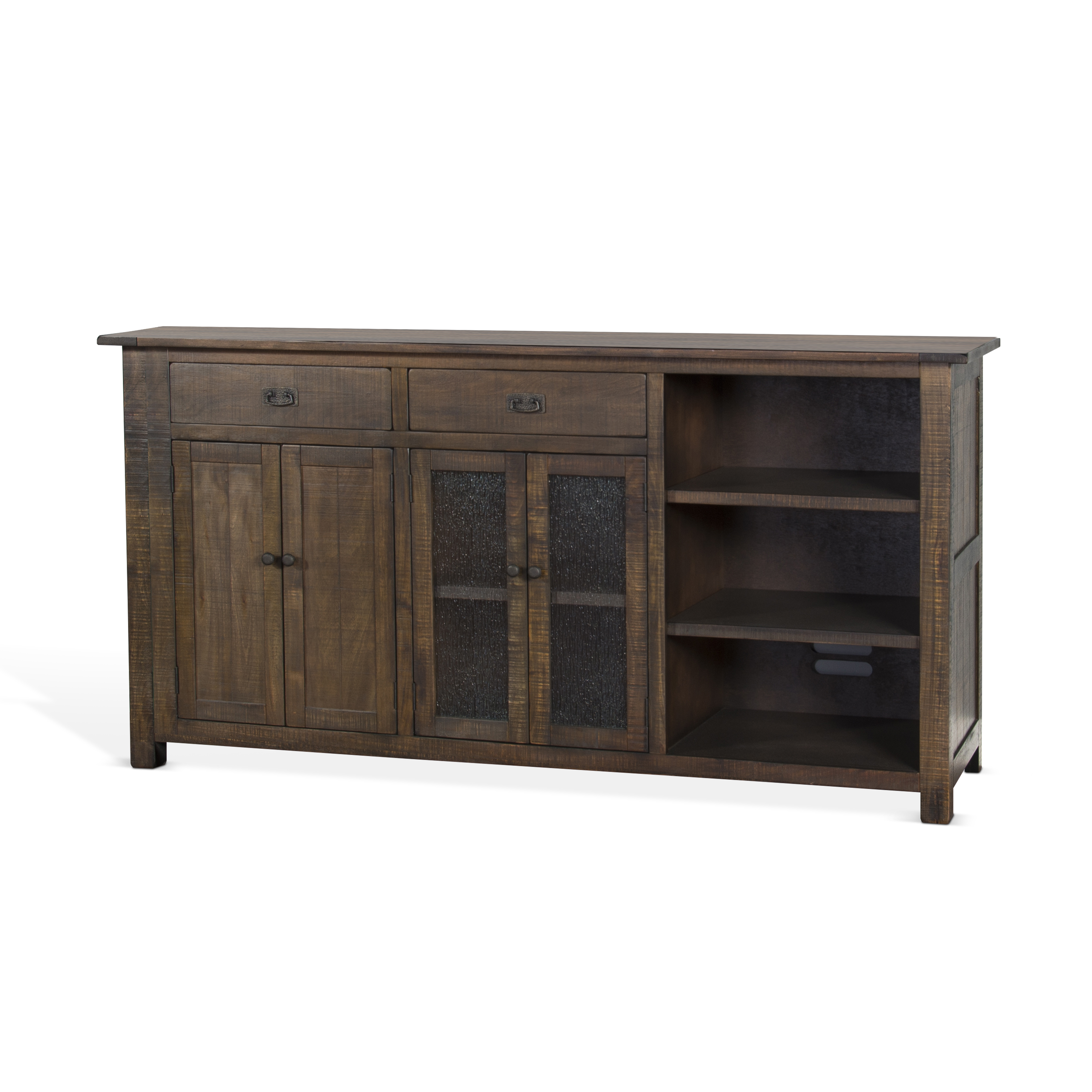 Purity Craft Homestead Tobacco 80 Inch Buffet