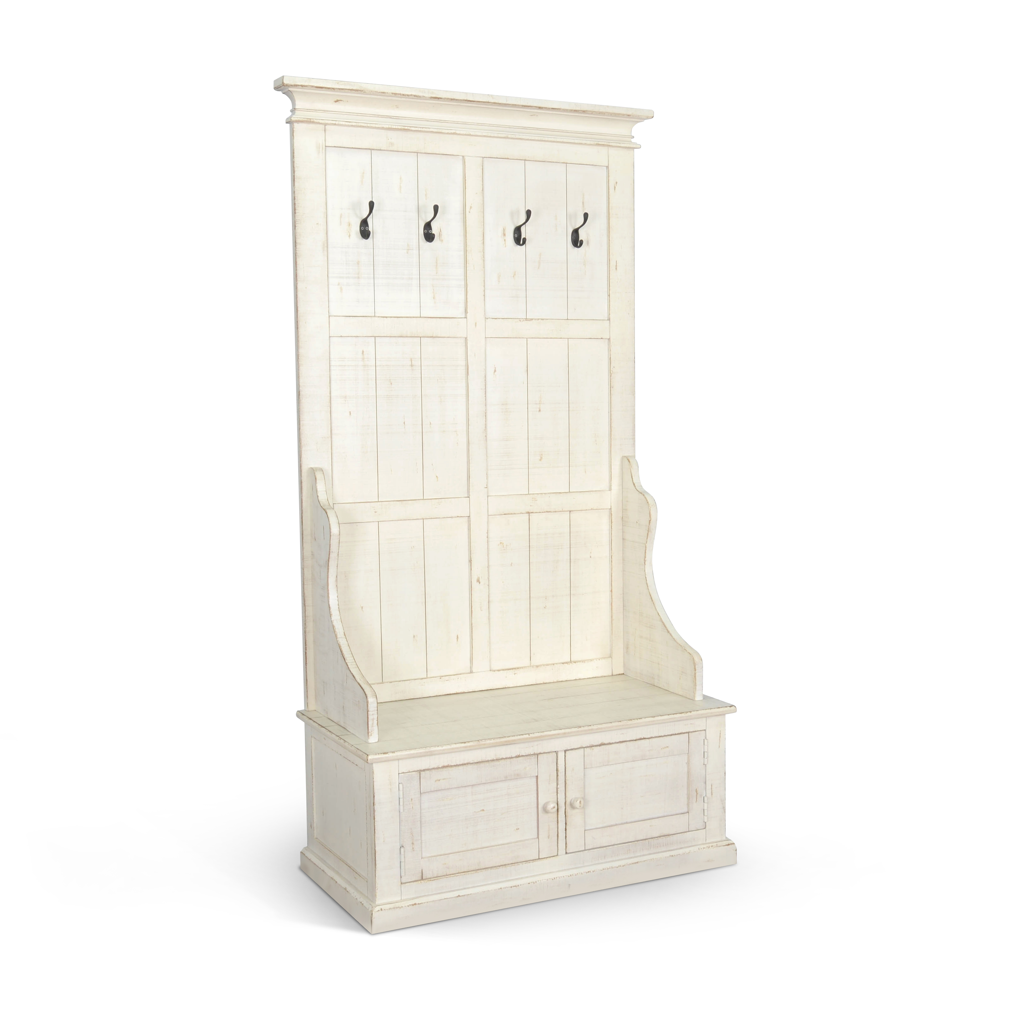 Purity Craft Marina White Sand Hall Tree